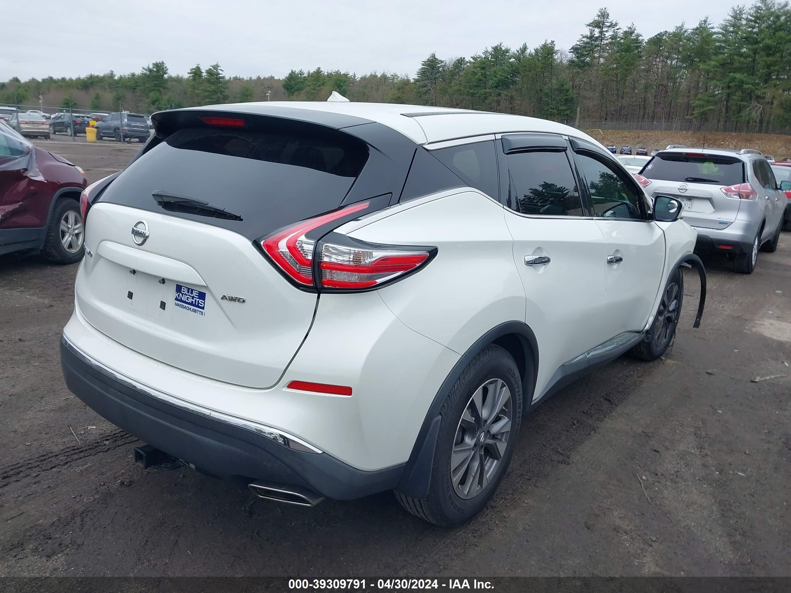 Photo 3 VIN: 5N1AZ2MH4FN282043 - NISSAN MURANO 