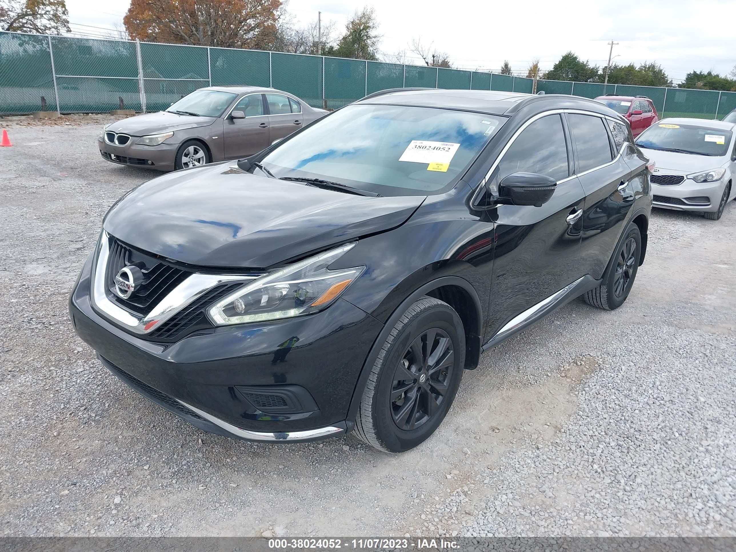 Photo 1 VIN: 5N1AZ2MH4JN185126 - NISSAN MURANO 