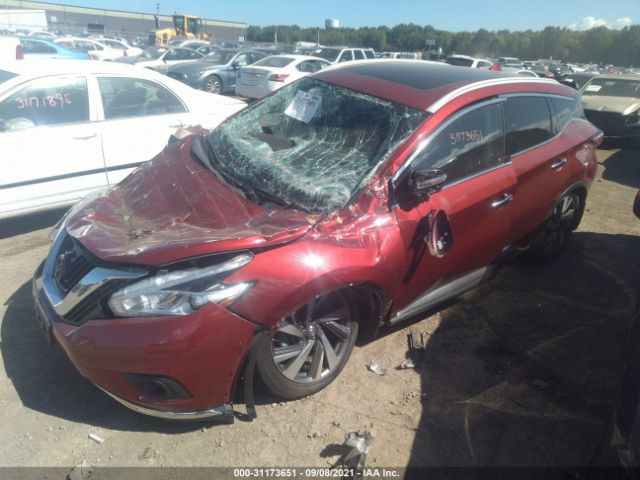 Photo 1 VIN: 5N1AZ2MH5GN156825 - NISSAN MURANO 