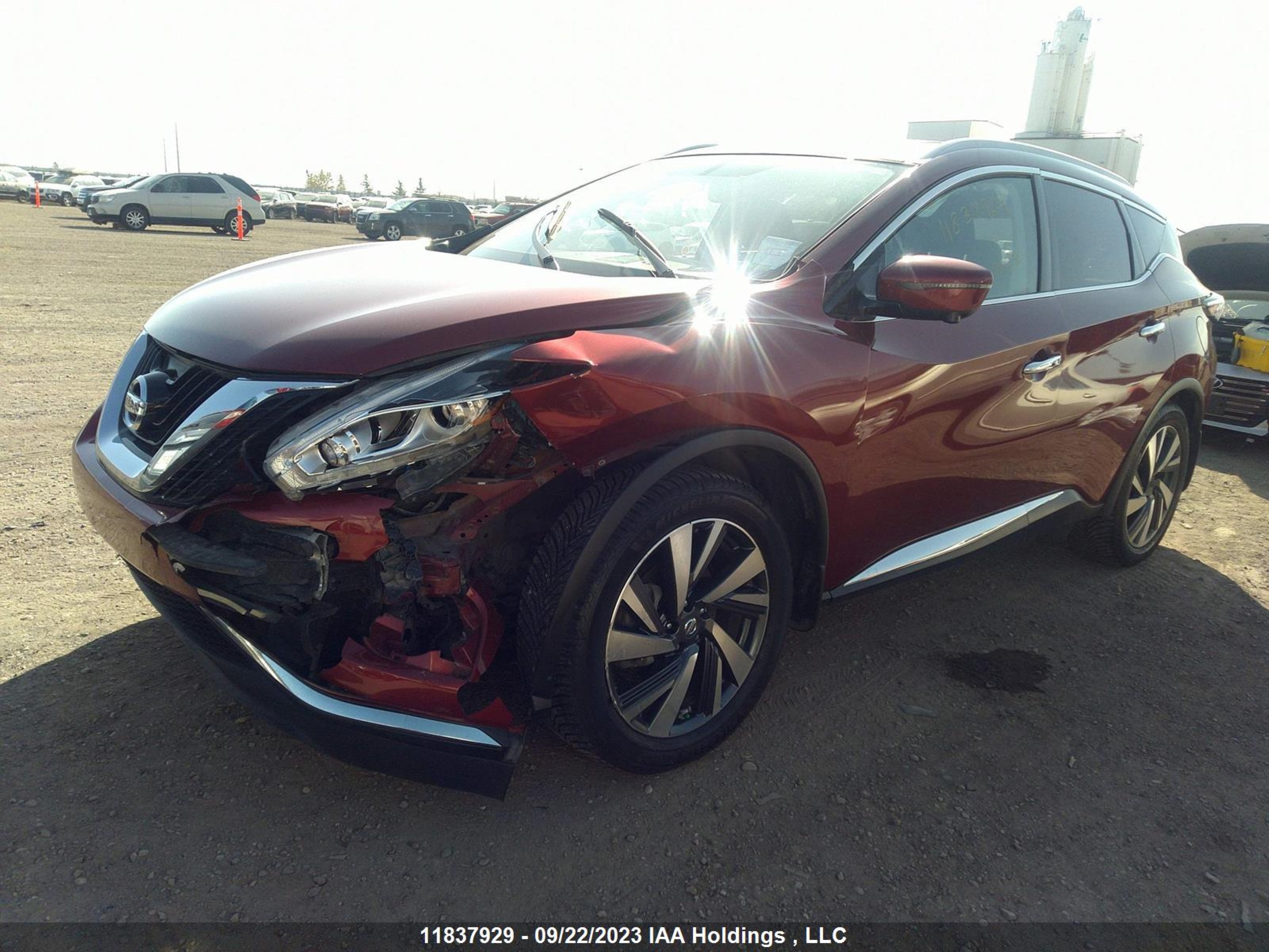 Photo 1 VIN: 5N1AZ2MH5JN115621 - NISSAN MURANO 