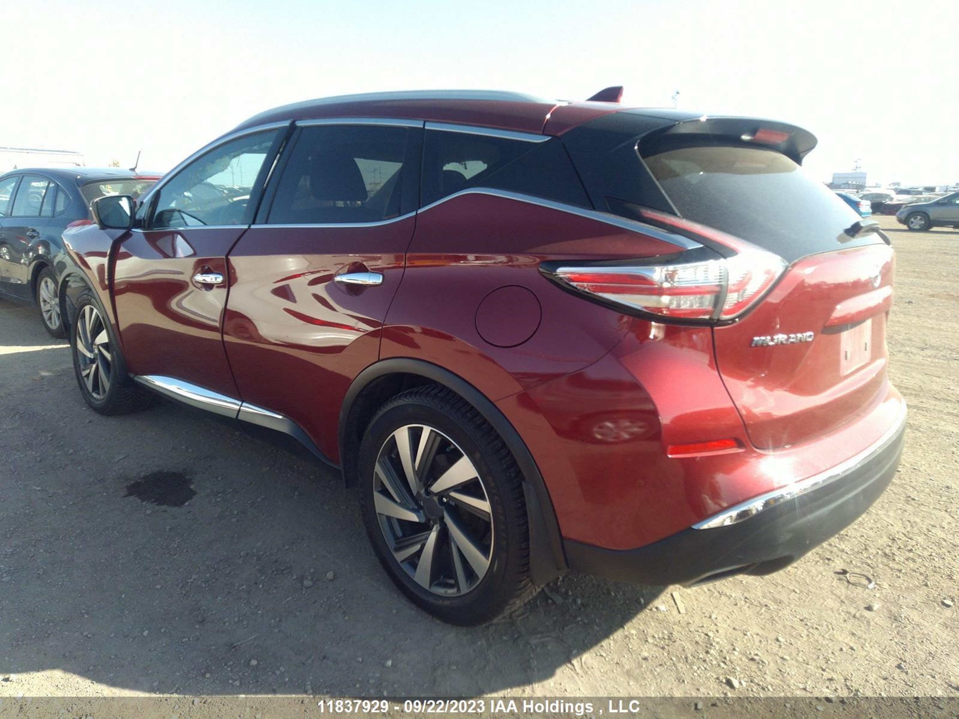 Photo 2 VIN: 5N1AZ2MH5JN115621 - NISSAN MURANO 