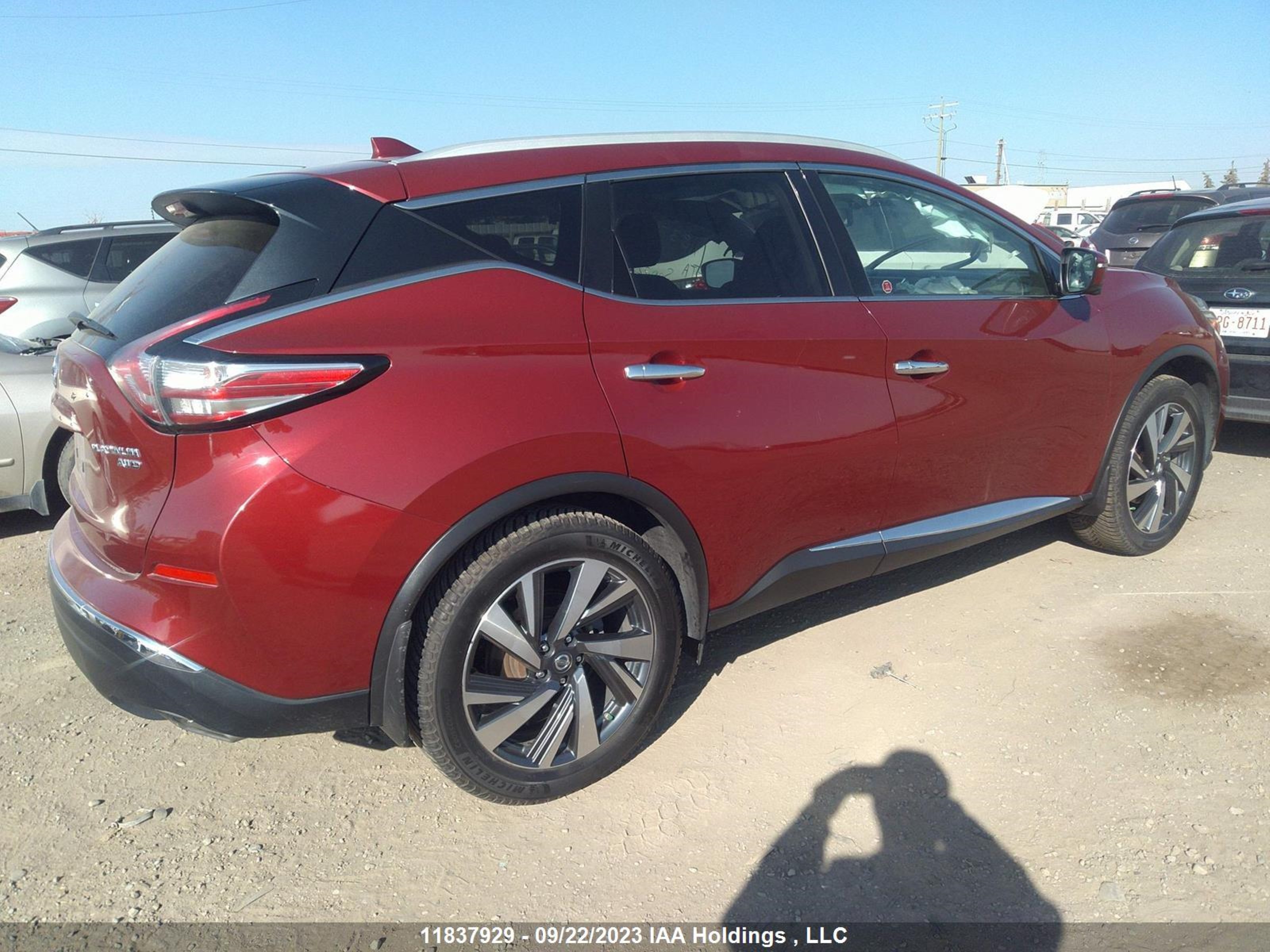 Photo 3 VIN: 5N1AZ2MH5JN115621 - NISSAN MURANO 