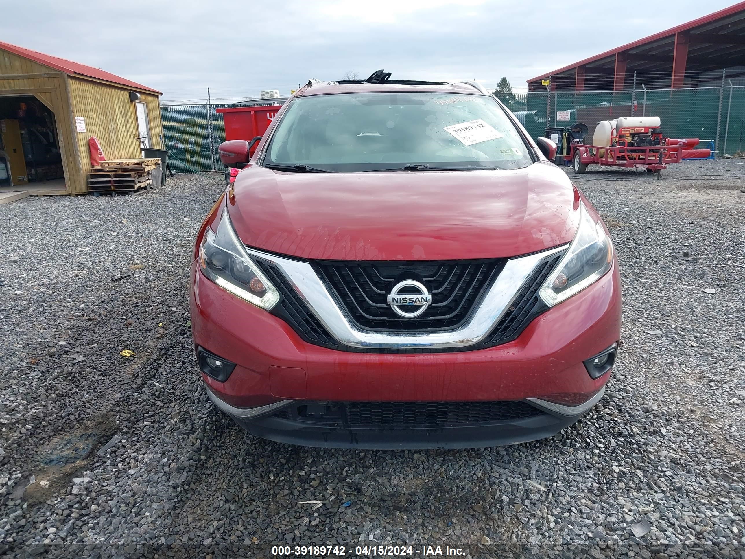 Photo 11 VIN: 5N1AZ2MH5JN192229 - NISSAN MURANO 