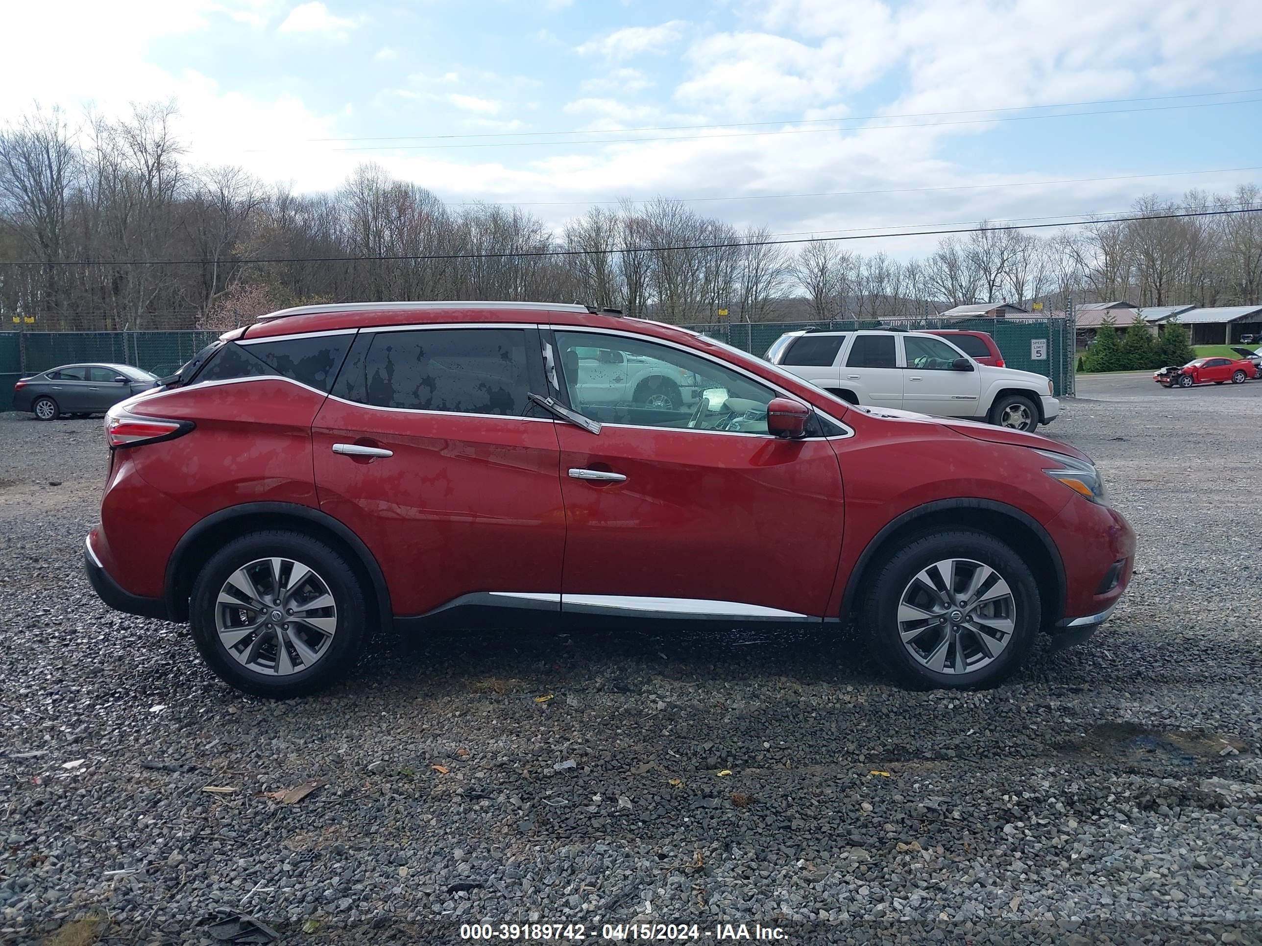 Photo 12 VIN: 5N1AZ2MH5JN192229 - NISSAN MURANO 