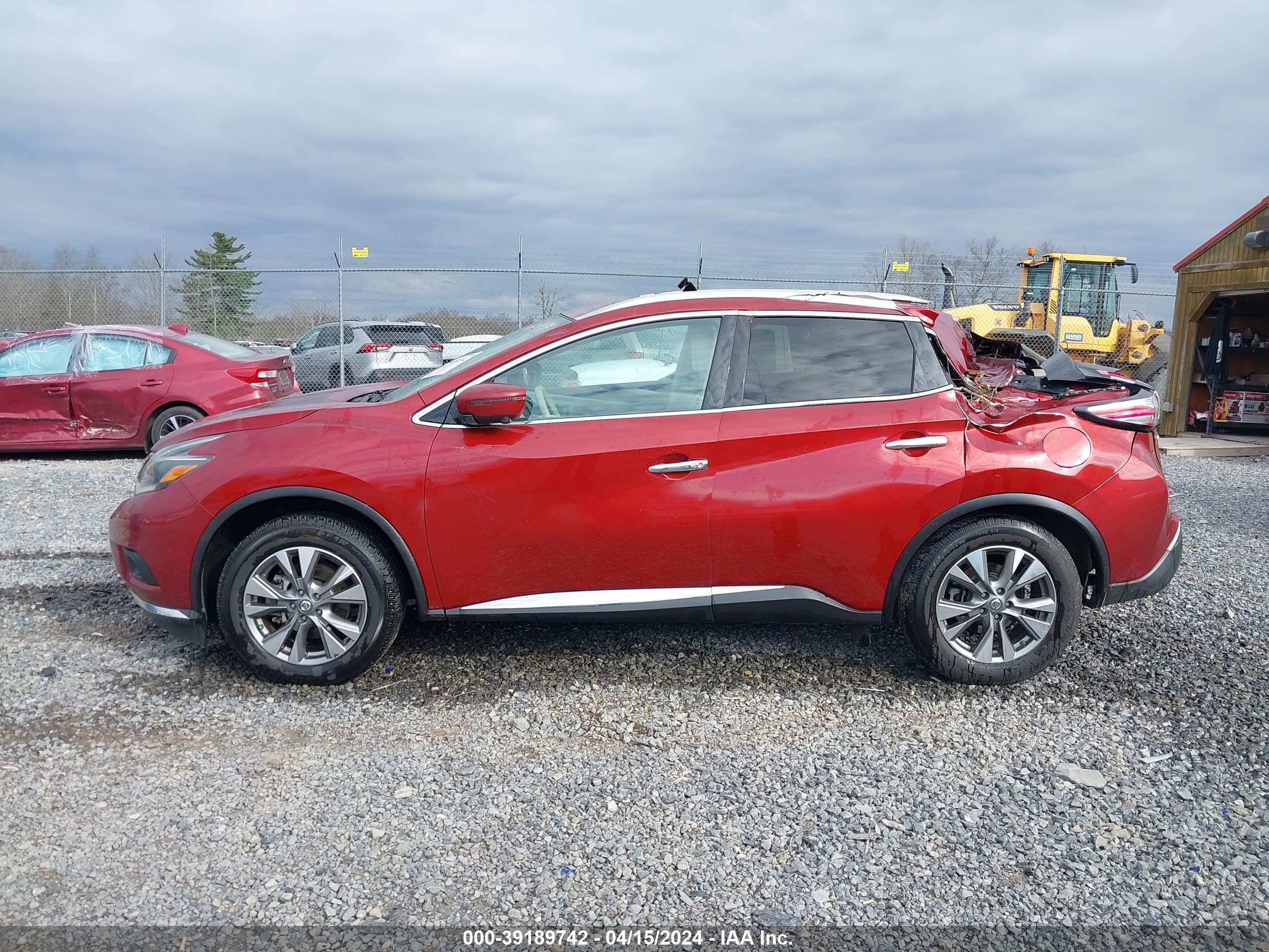 Photo 13 VIN: 5N1AZ2MH5JN192229 - NISSAN MURANO 