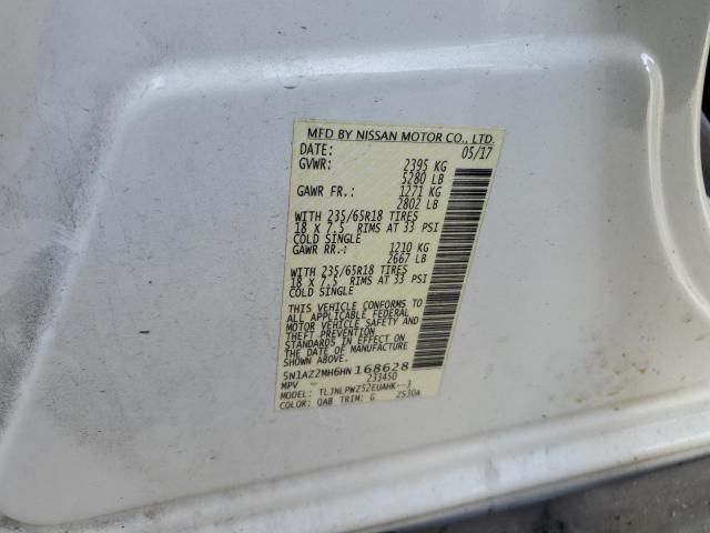 Photo 11 VIN: 5N1AZ2MH6HN168628 - NISSAN MURANO S 