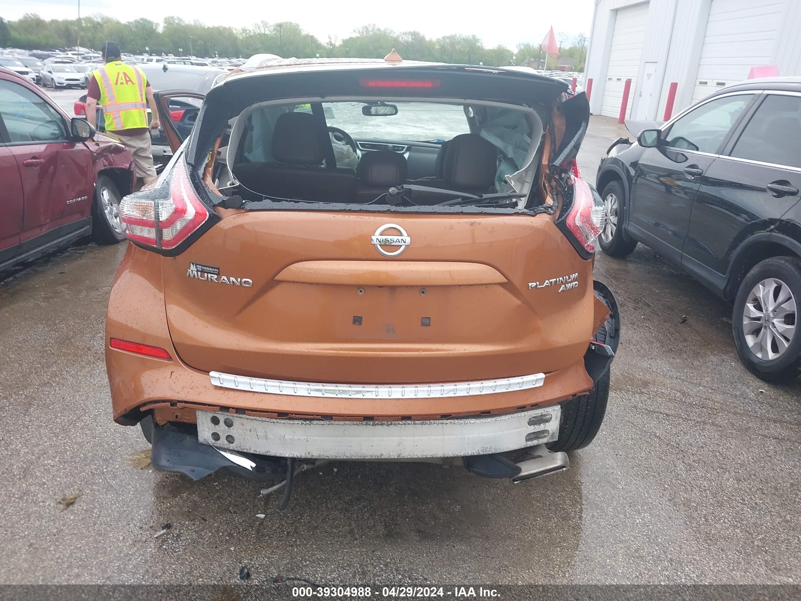 Photo 14 VIN: 5N1AZ2MH7FN257623 - NISSAN MURANO 