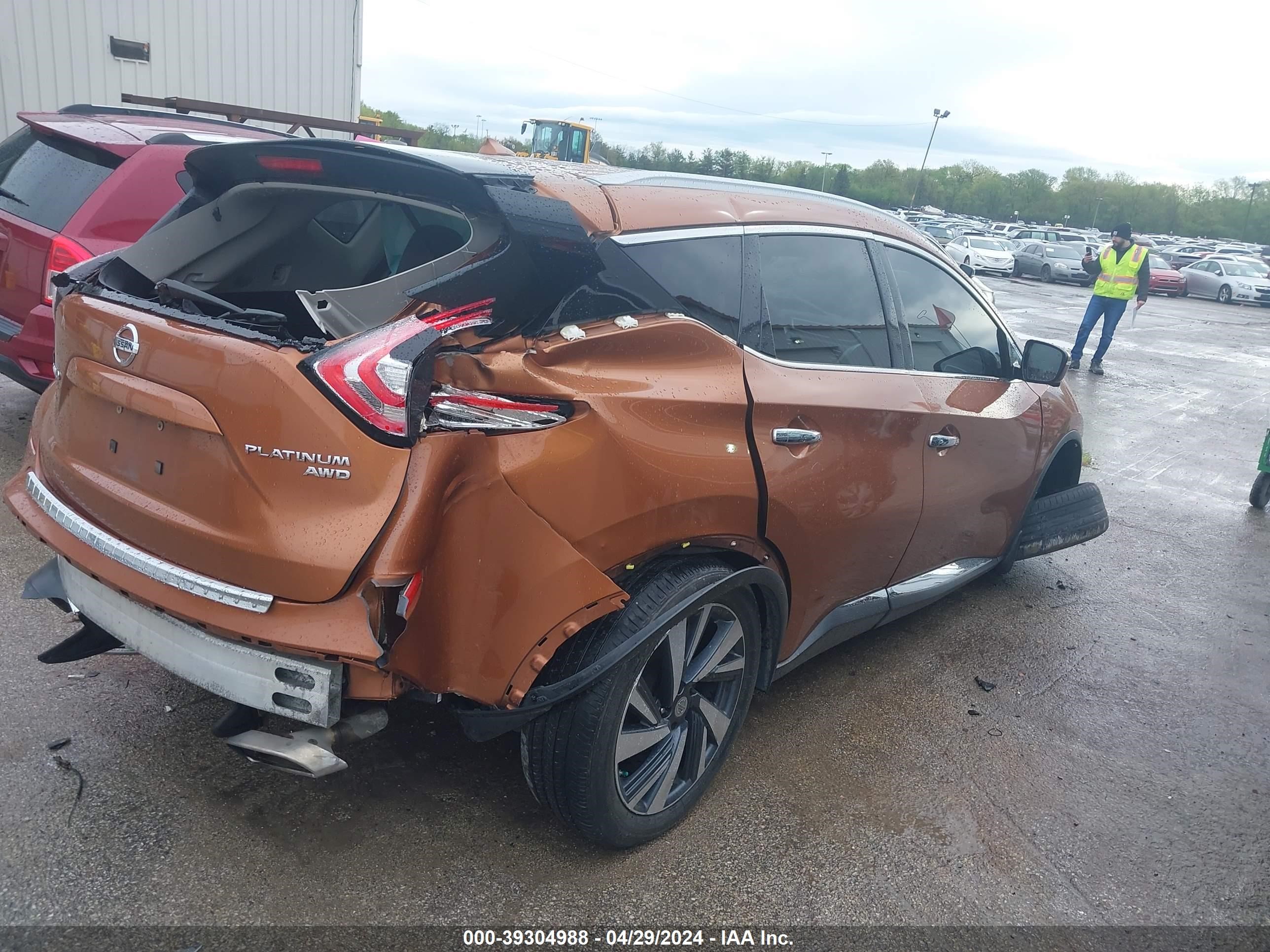 Photo 3 VIN: 5N1AZ2MH7FN257623 - NISSAN MURANO 