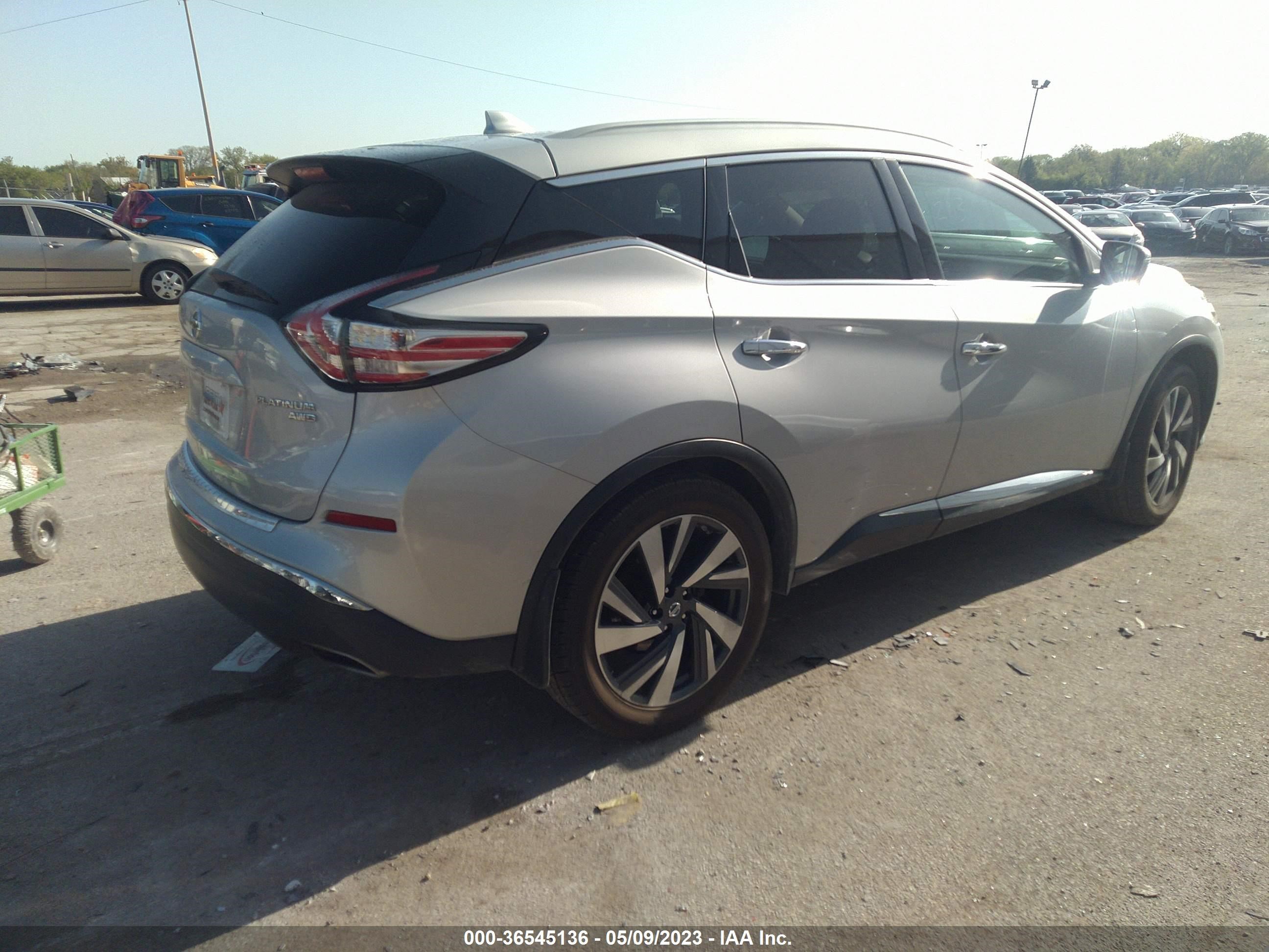 Photo 3 VIN: 5N1AZ2MH7HN196809 - NISSAN MURANO 