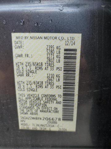 Photo 13 VIN: 5N1AZ2MH8FN206678 - NISSAN MURANO 