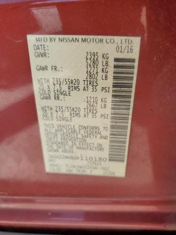 Photo 12 VIN: 5N1AZ2MH8GN110180 - NISSAN MURANO 