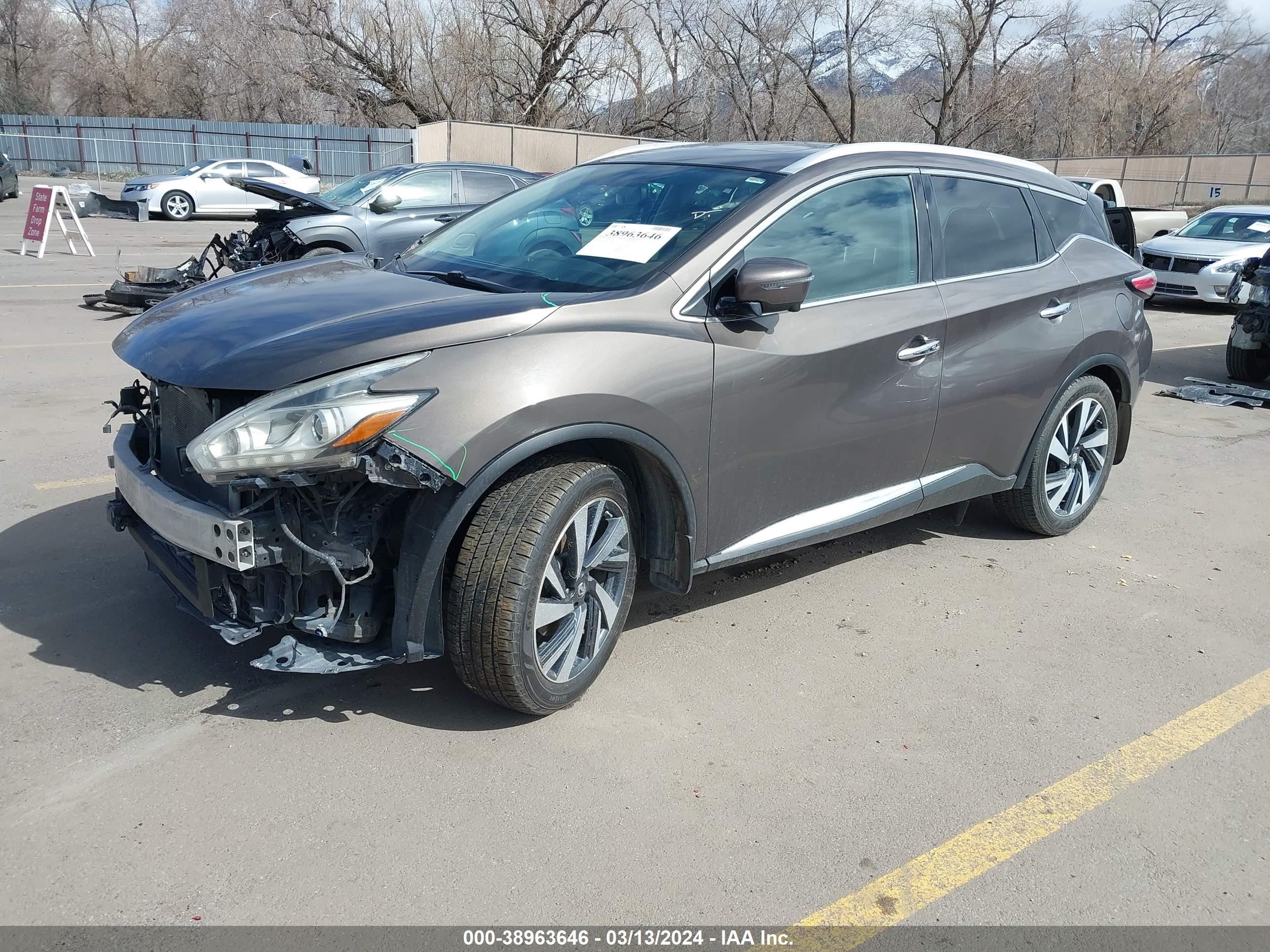 Photo 1 VIN: 5N1AZ2MH8GN146838 - NISSAN MURANO 