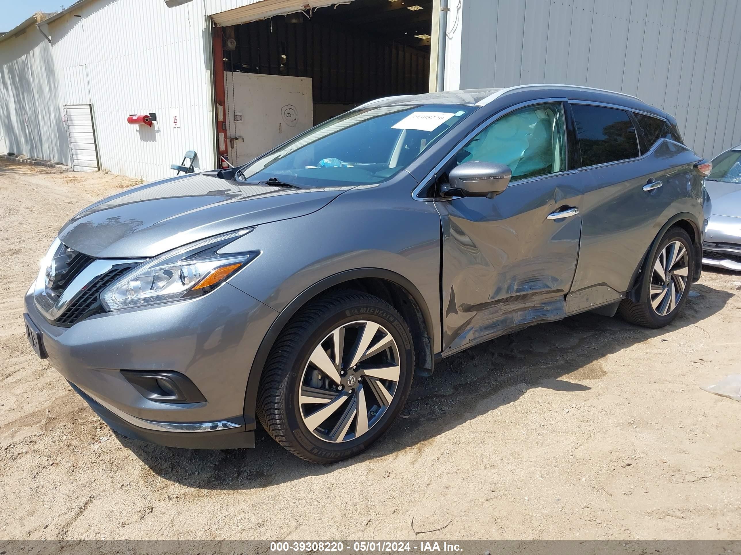 Photo 1 VIN: 5N1AZ2MH8JN142179 - NISSAN MURANO 