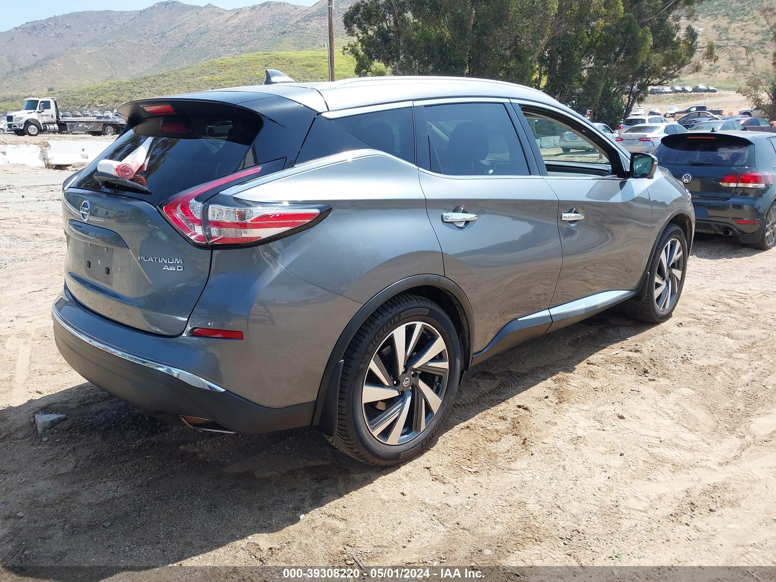 Photo 3 VIN: 5N1AZ2MH8JN142179 - NISSAN MURANO 