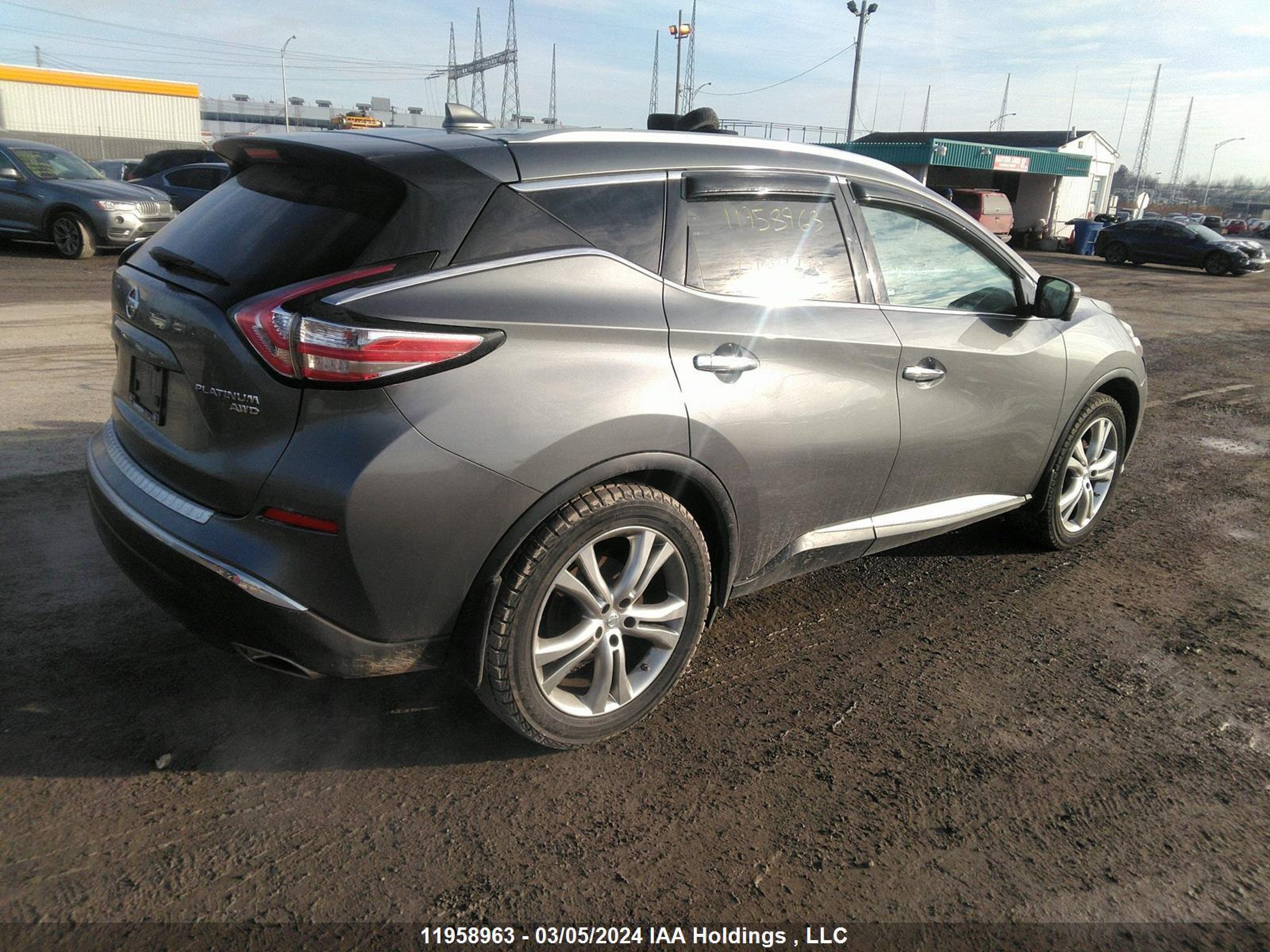 Photo 3 VIN: 5N1AZ2MH9JN104718 - NISSAN MURANO 