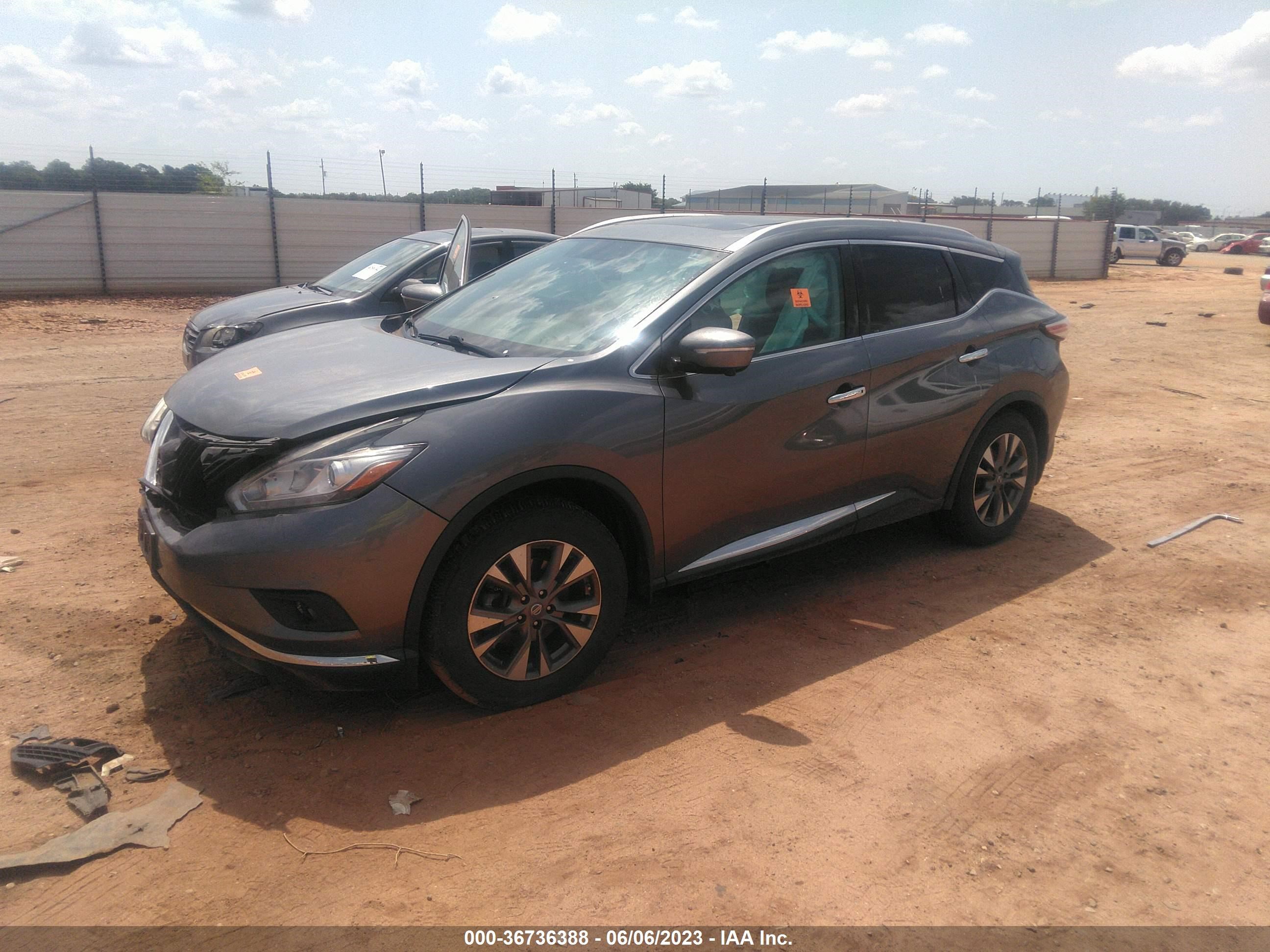 Photo 1 VIN: 5N1AZ2MHXFN269877 - NISSAN MURANO 