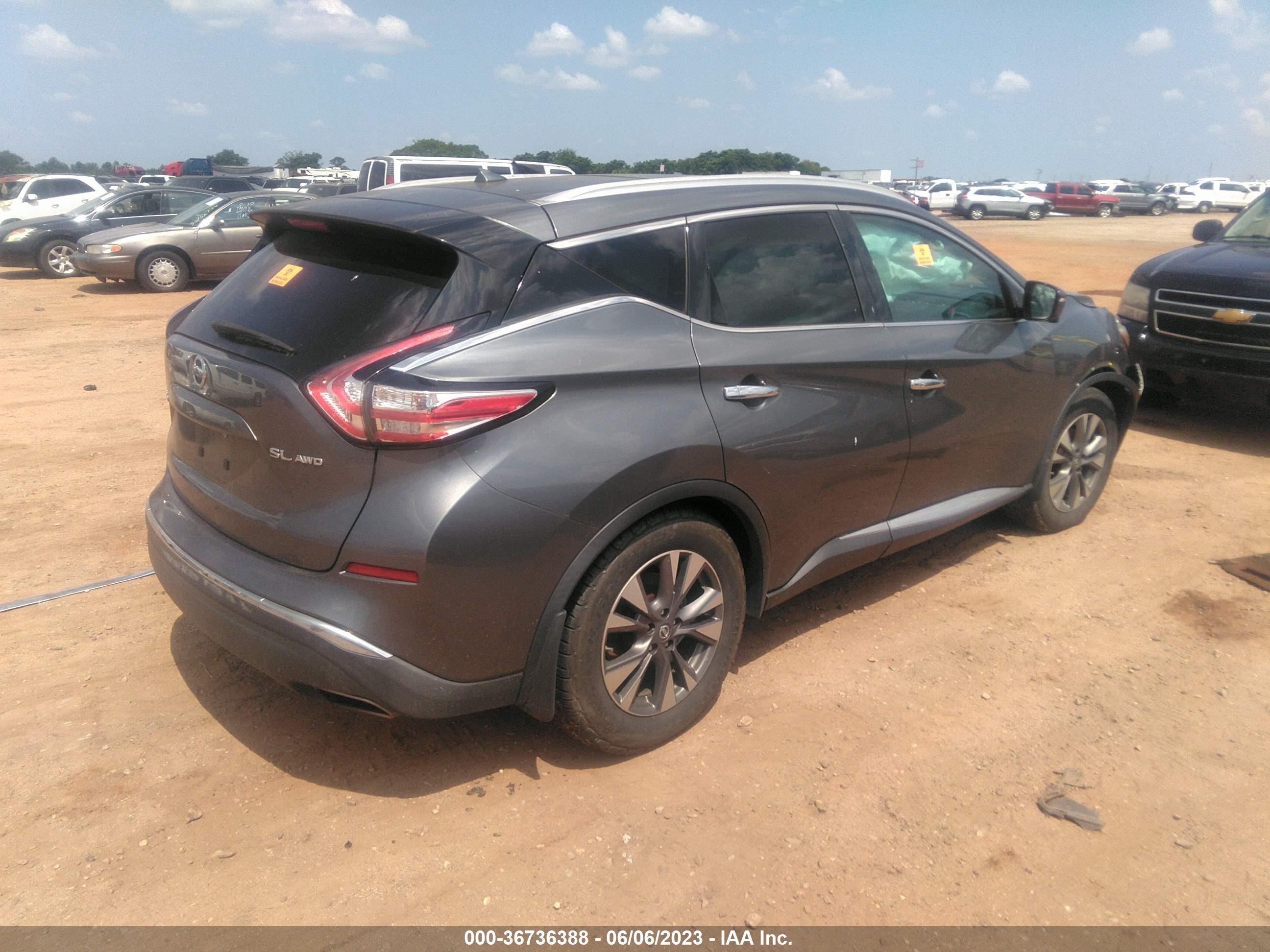 Photo 3 VIN: 5N1AZ2MHXFN269877 - NISSAN MURANO 