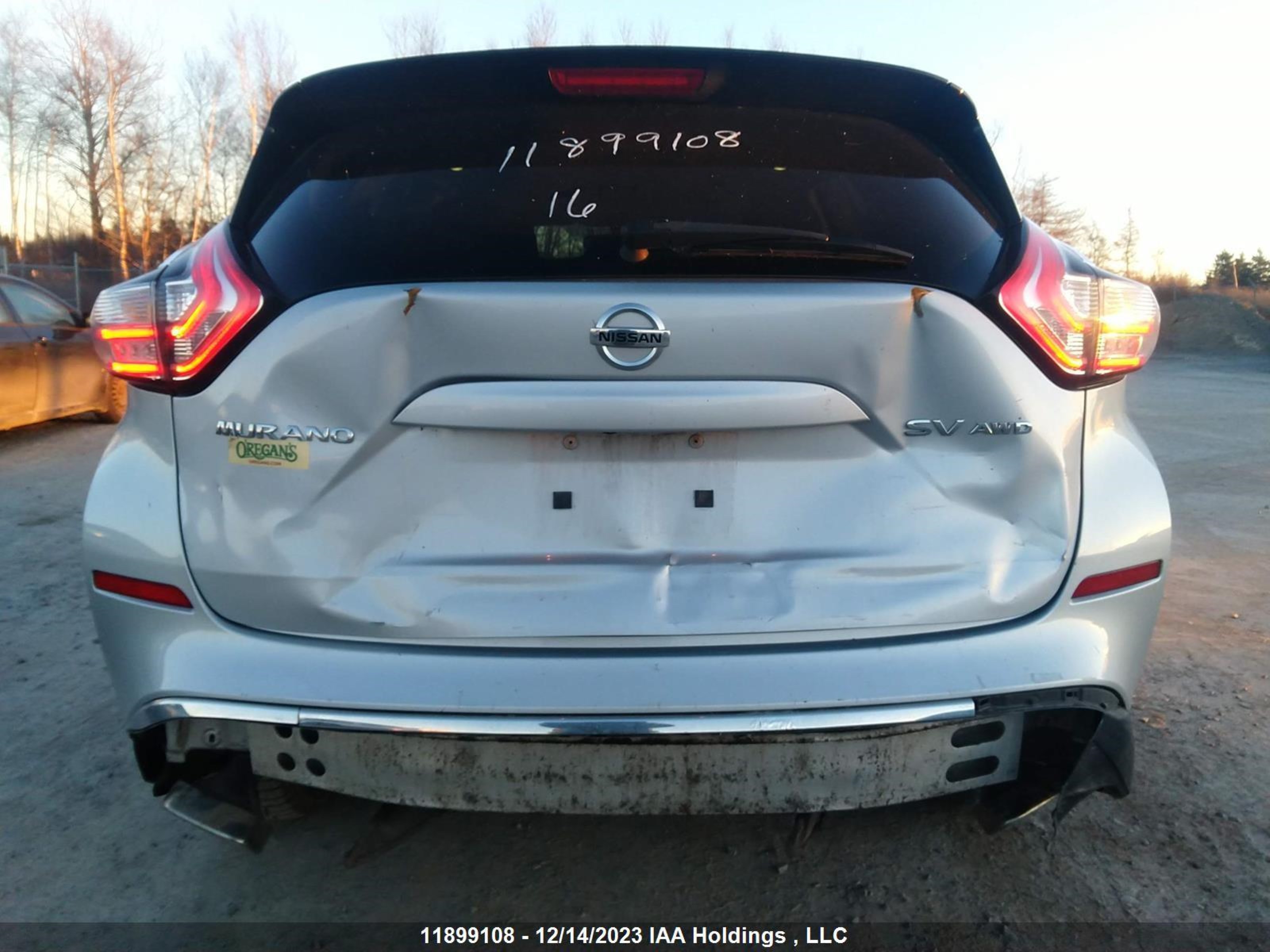 Photo 5 VIN: 5N1AZ2MHXGN113758 - NISSAN MURANO 