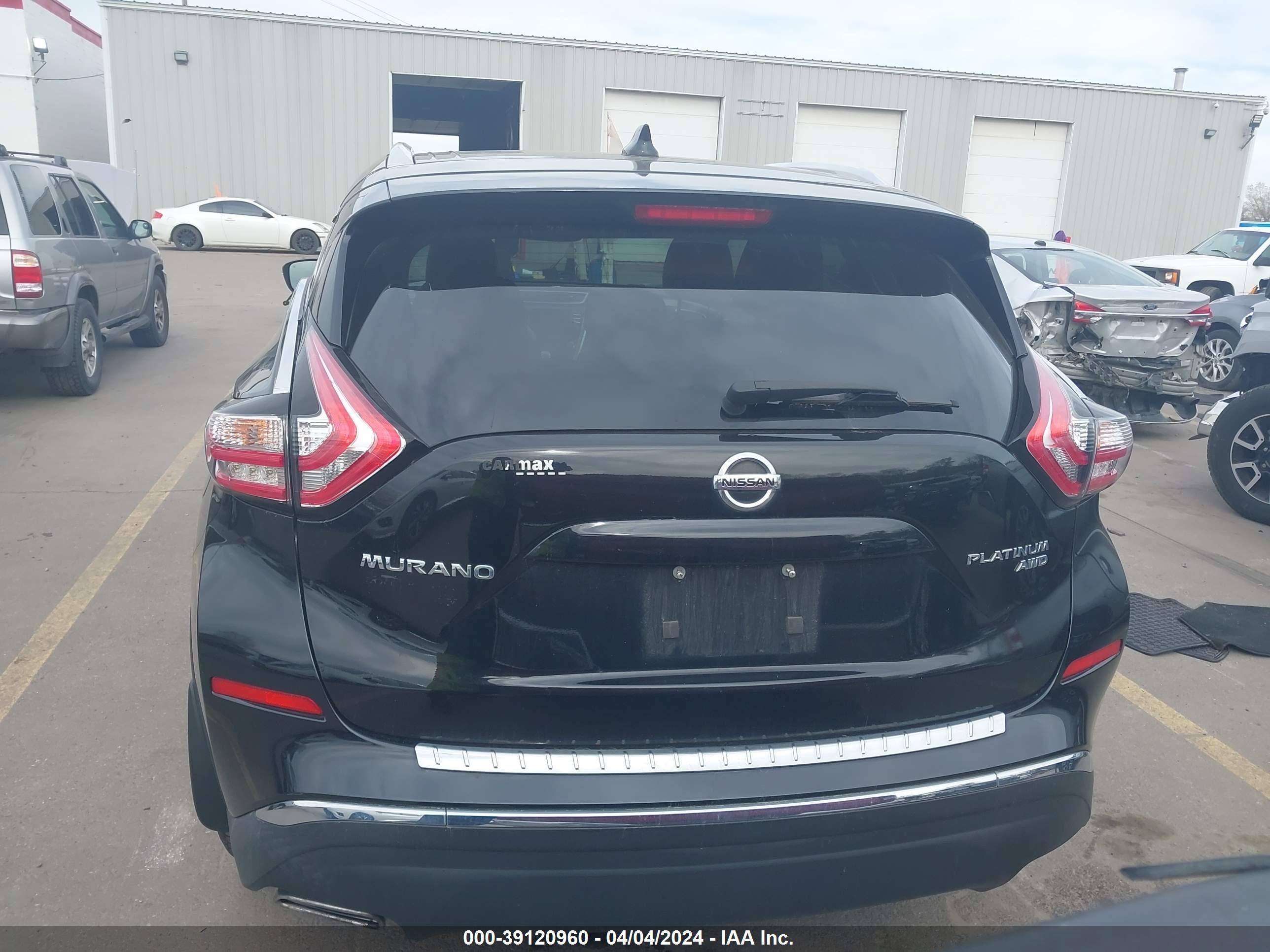 Photo 15 VIN: 5N1AZ2MHXGN162409 - NISSAN MURANO 