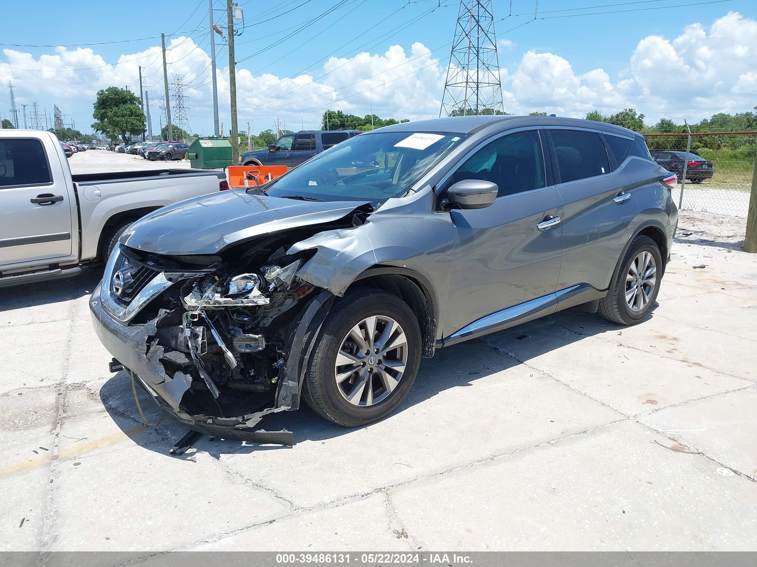 Photo 1 VIN: 5N1AZ2MHXJN165883 - NISSAN MURANO 