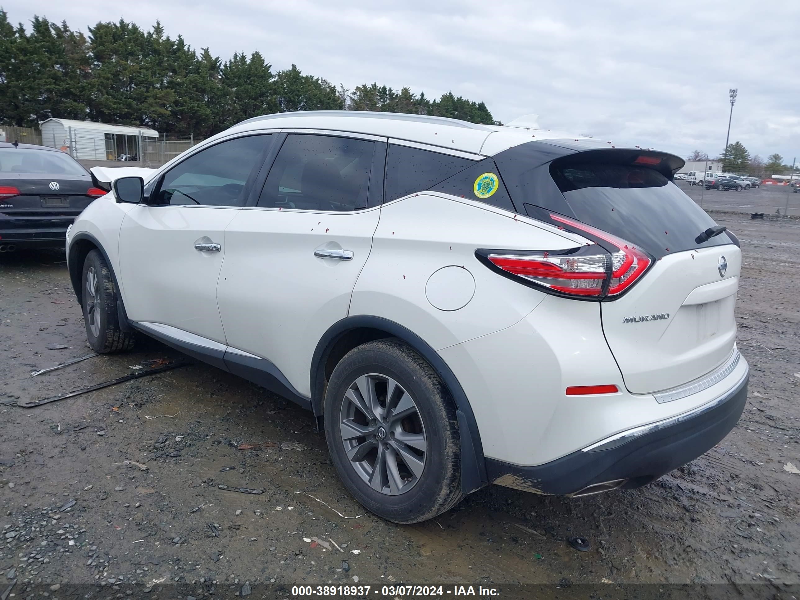 Photo 2 VIN: 5N1AZ2MHXJN171540 - NISSAN MURANO 