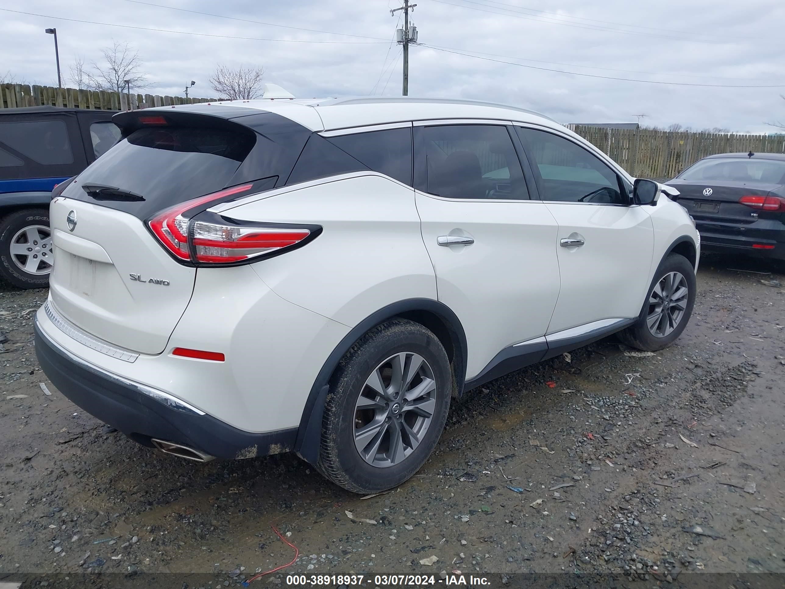 Photo 3 VIN: 5N1AZ2MHXJN171540 - NISSAN MURANO 