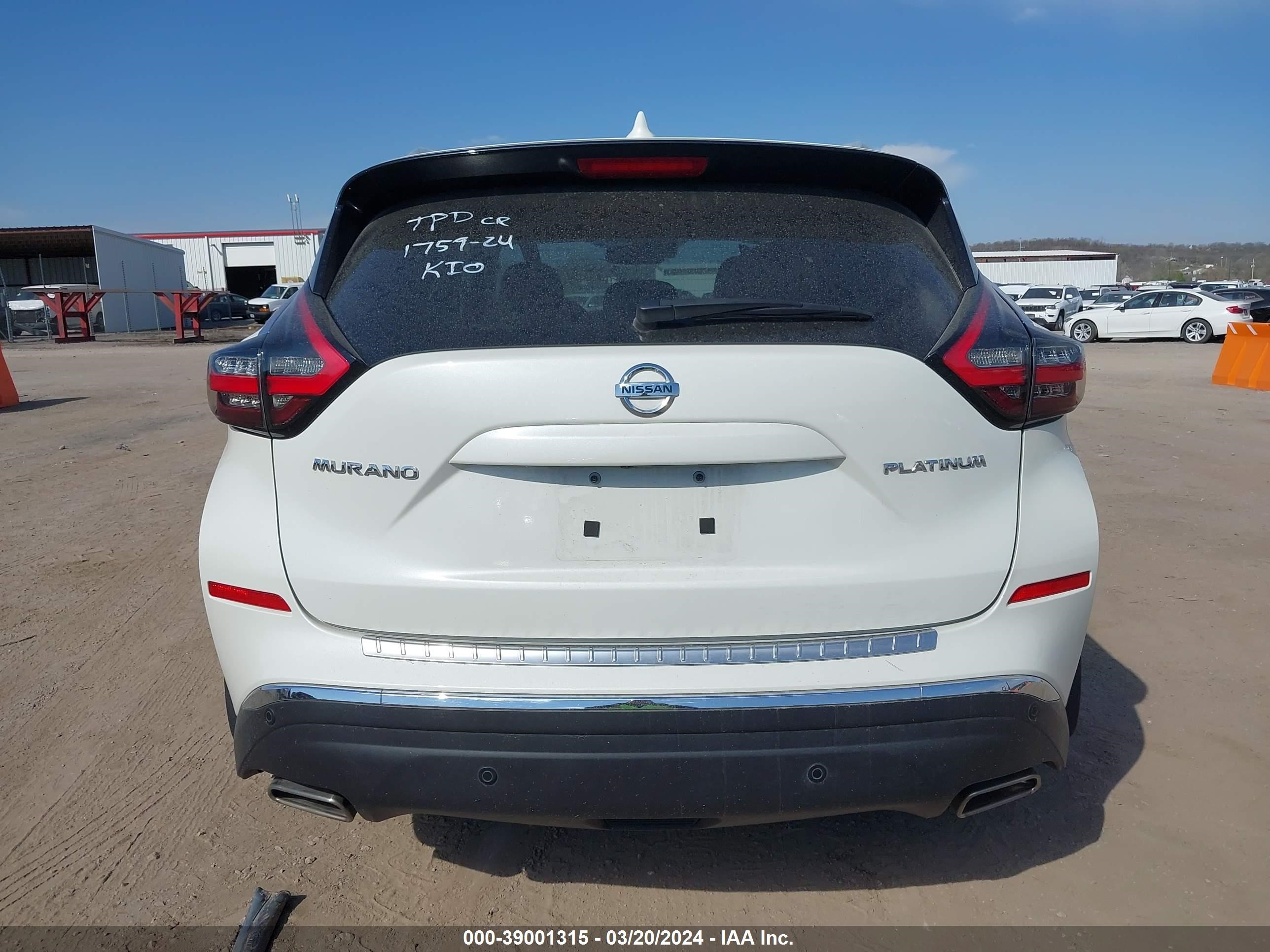 Photo 15 VIN: 5N1AZ2MJ9KN133897 - NISSAN MURANO 