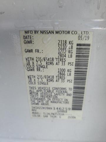 Photo 12 VIN: 5N1AZ2MJ9KN146259 - NISSAN MURANO 