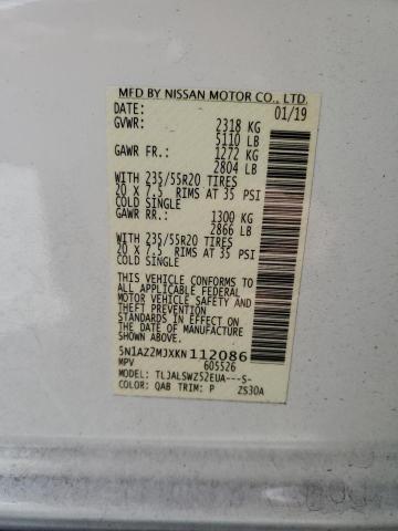 Photo 12 VIN: 5N1AZ2MJXKN112086 - NISSAN MURANO S 