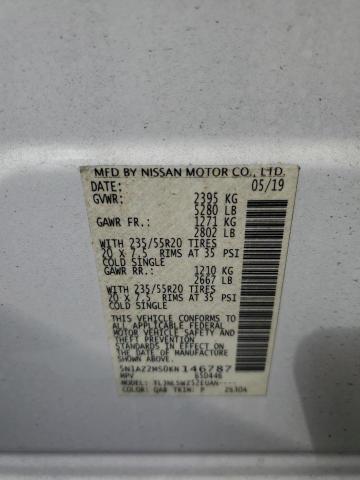 Photo 11 VIN: 5N1AZ2MS0KN146787 - NISSAN MURANO 