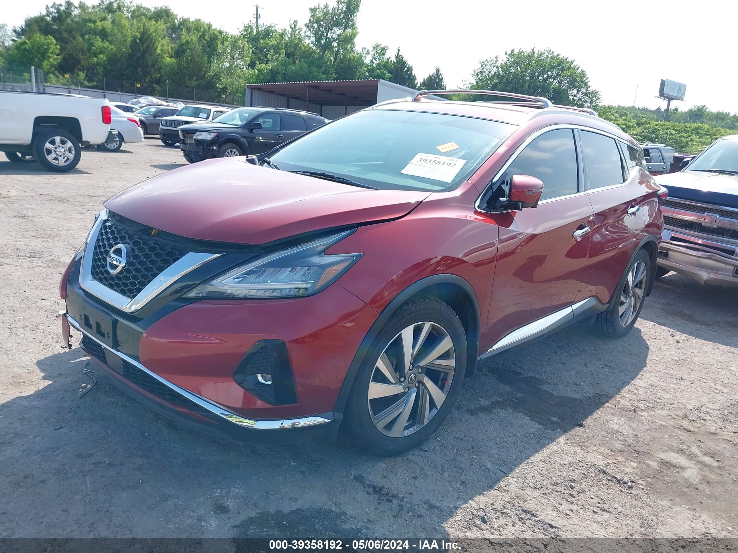 Photo 1 VIN: 5N1AZ2MS5KN153816 - NISSAN MURANO 