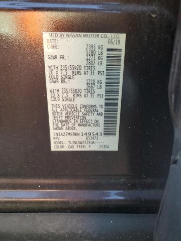 Photo 13 VIN: 5N1AZ2MS9KN149543 - NISSAN MURANO S 