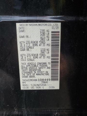 Photo 12 VIN: 5N1AZ2MSXKN108449 - NISSAN MURANO 