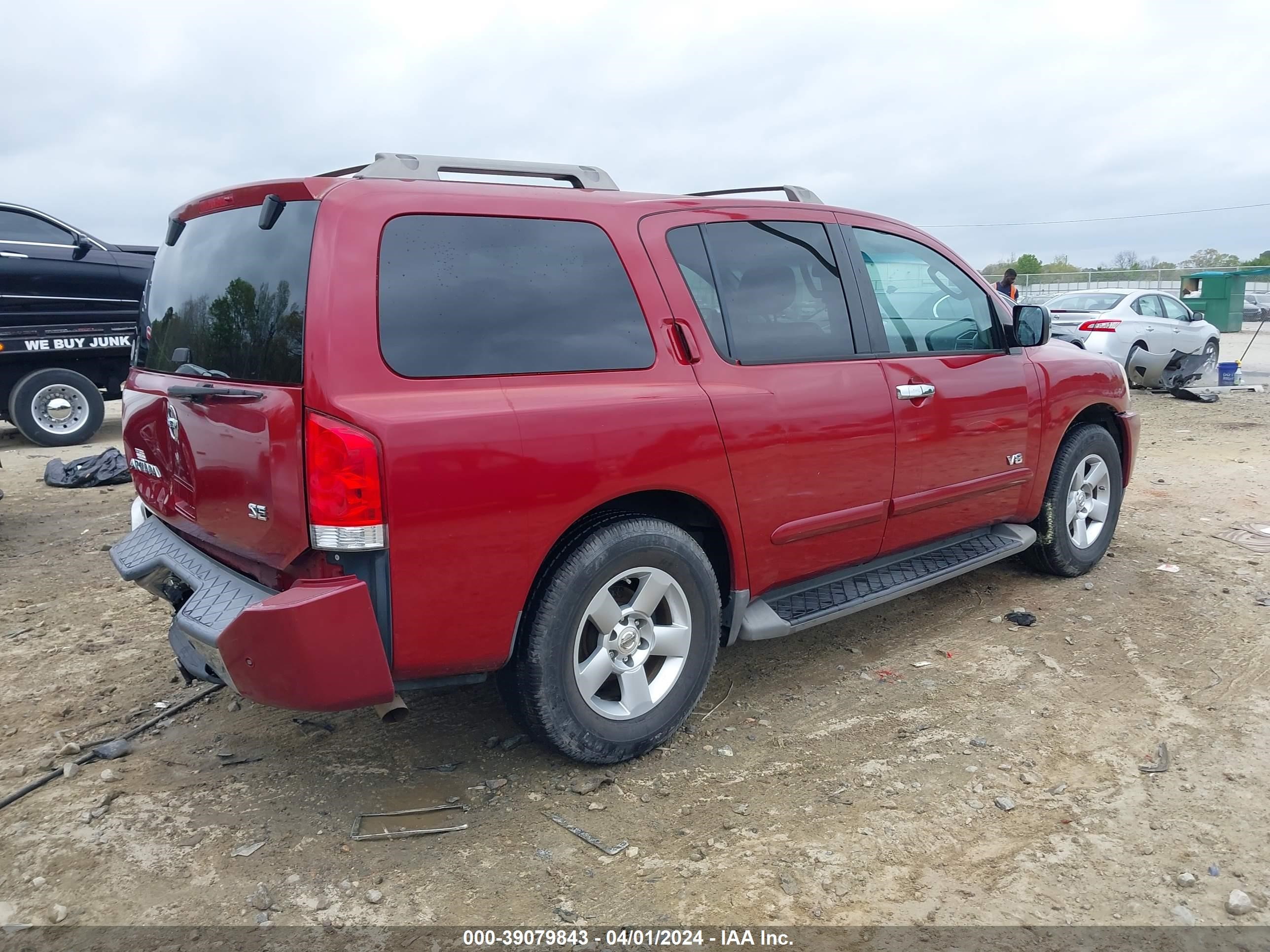 Photo 3 VIN: 5N1BA08A47N710112 - NISSAN ARMADA 