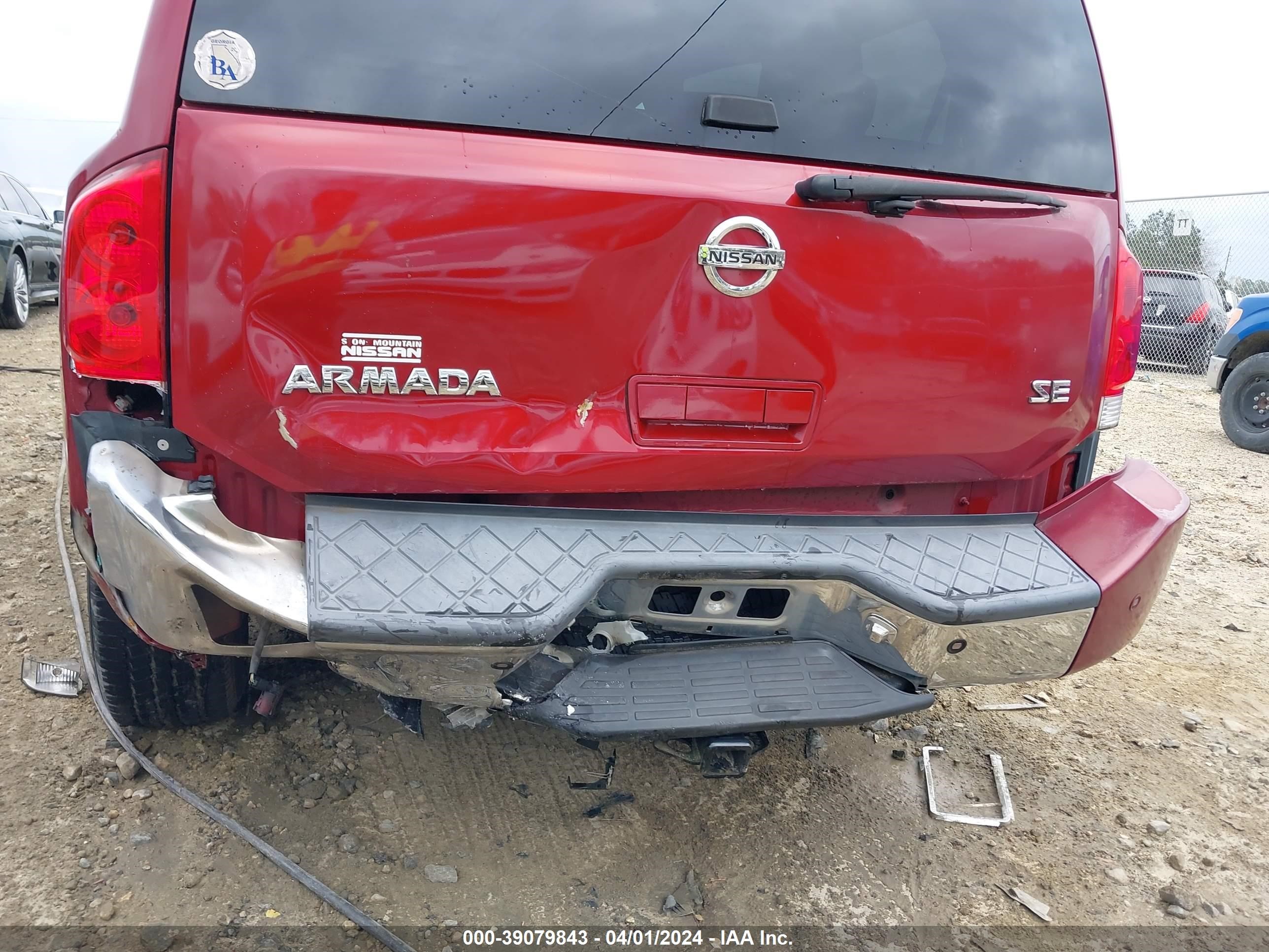 Photo 5 VIN: 5N1BA08A47N710112 - NISSAN ARMADA 