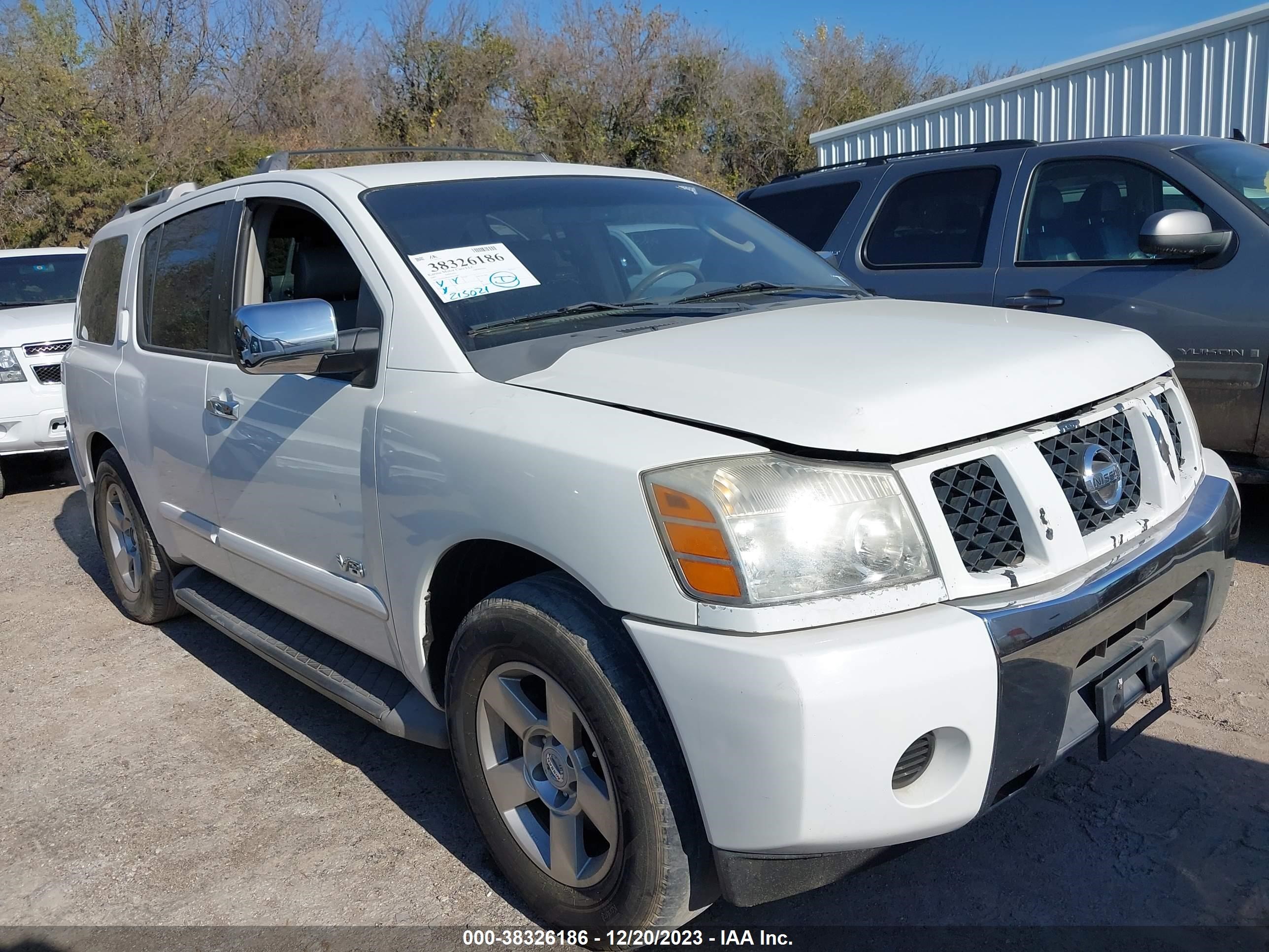 Photo 0 VIN: 5N1BA08A67N712380 - NISSAN ARMADA 