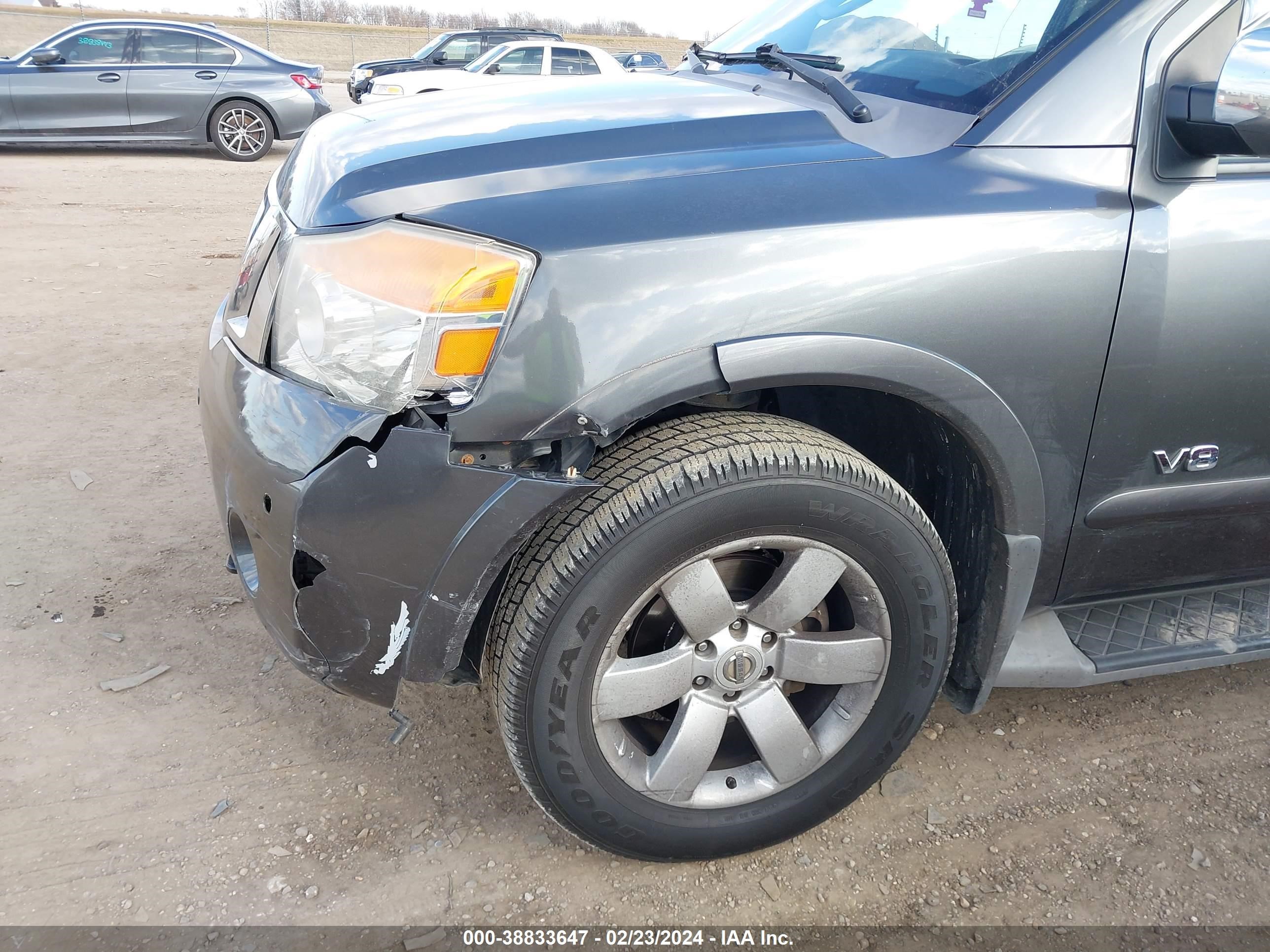 Photo 5 VIN: 5N1BA08C18N601884 - NISSAN ARMADA 