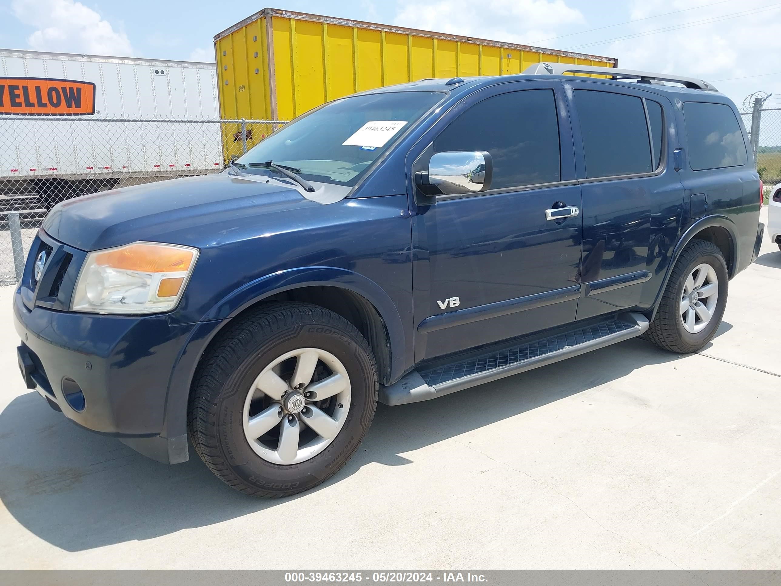 Photo 1 VIN: 5N1BA08D28N600607 - NISSAN ARMADA 