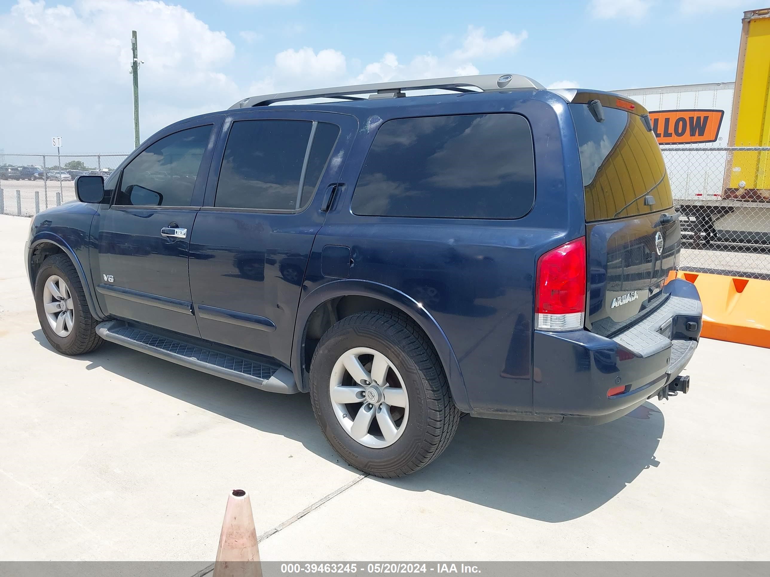 Photo 2 VIN: 5N1BA08D28N600607 - NISSAN ARMADA 