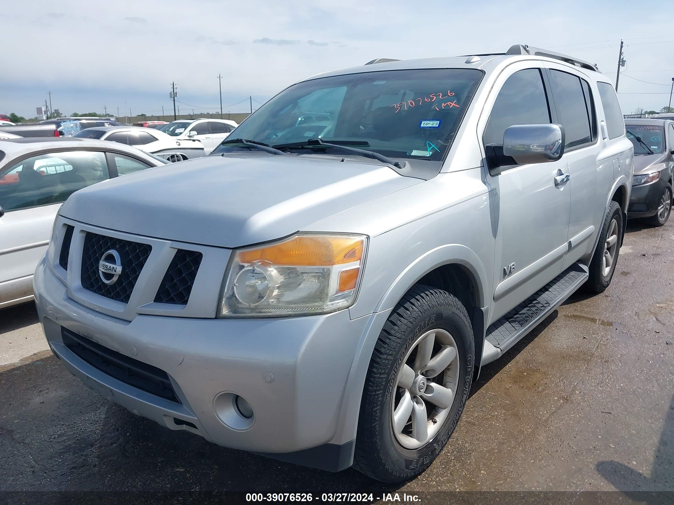 Photo 1 VIN: 5N1BA08D38N604715 - NISSAN ARMADA 