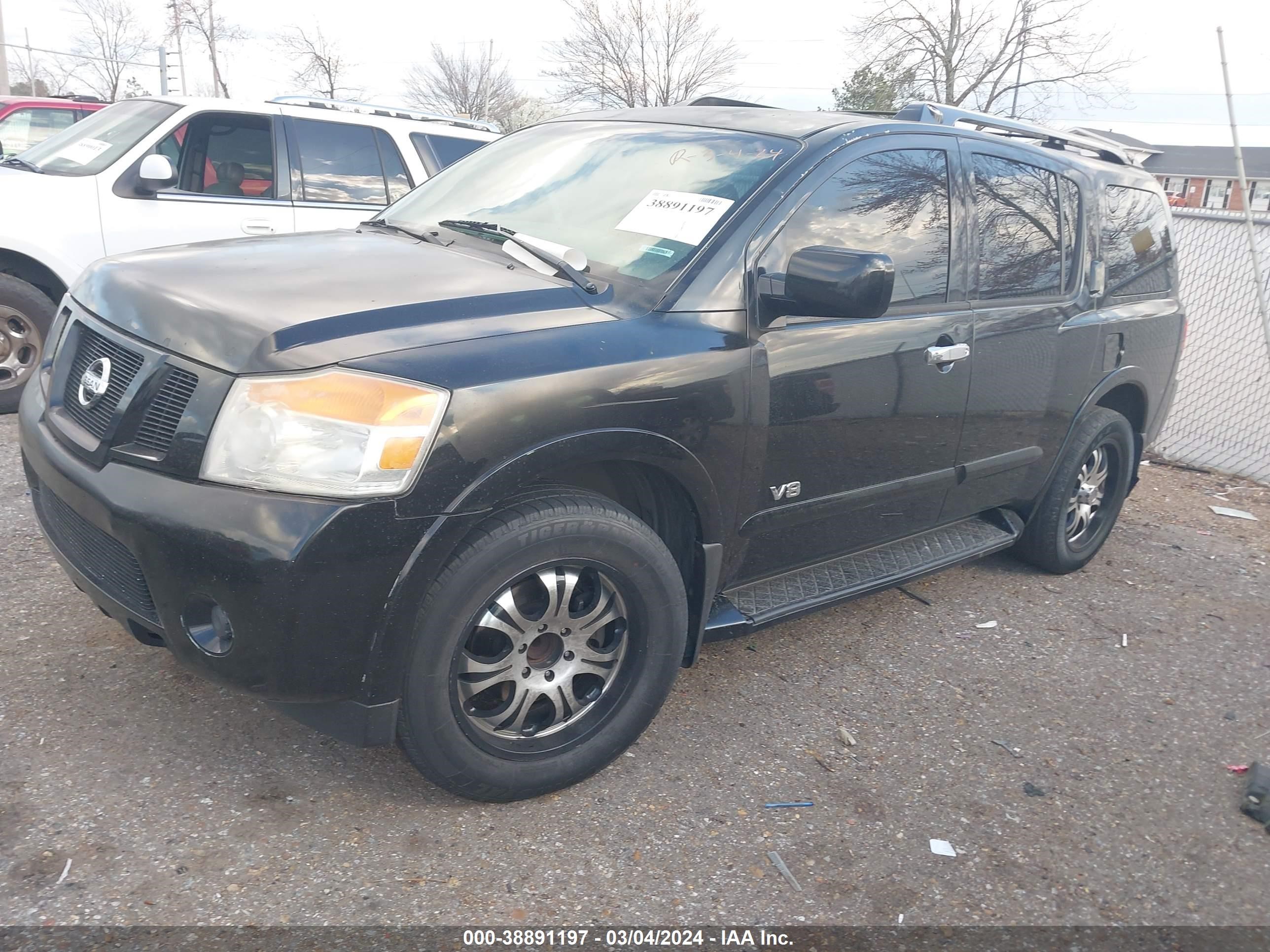 Photo 1 VIN: 5N1BA08D38N619005 - NISSAN ARMADA 