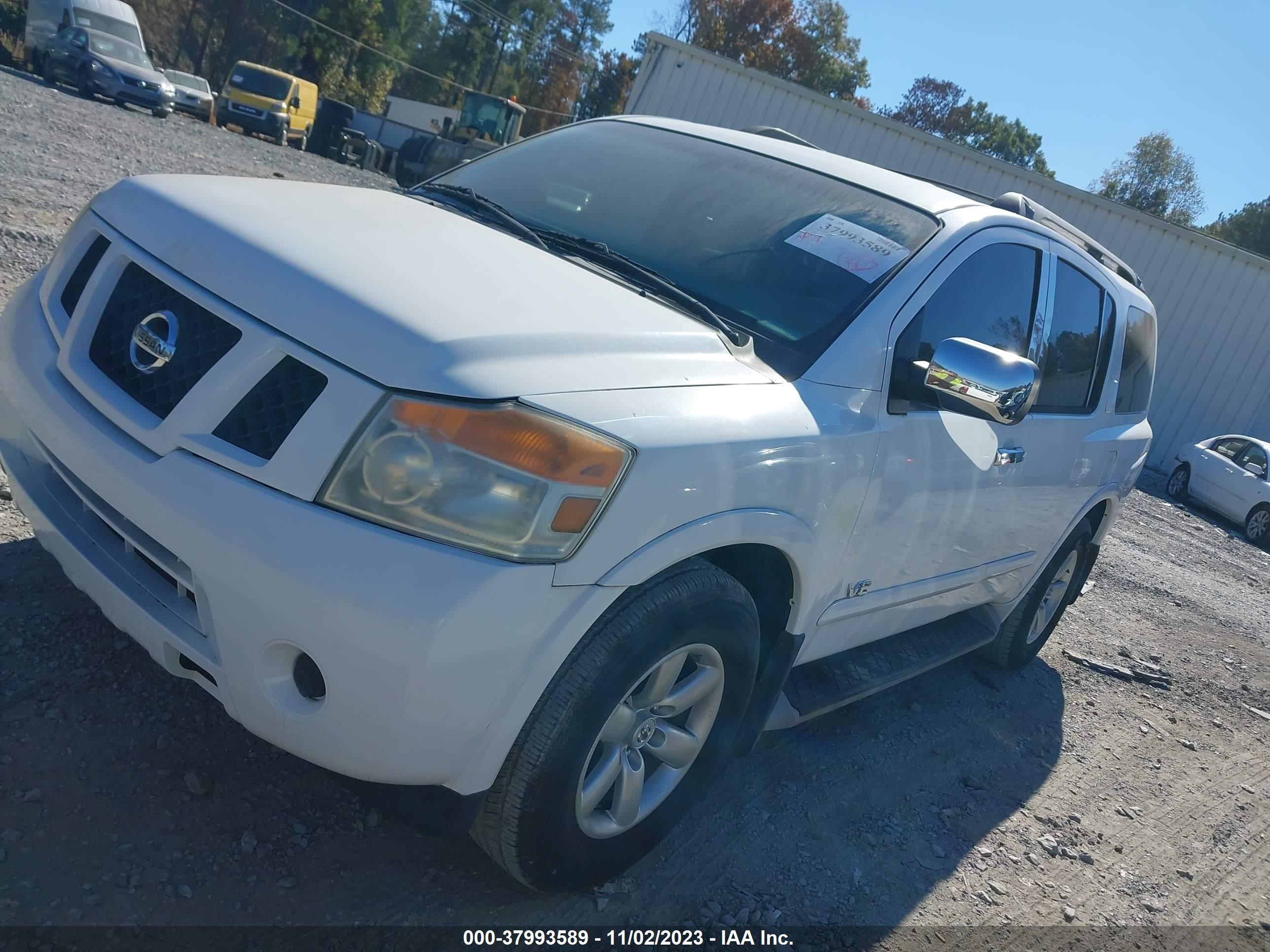 Photo 1 VIN: 5N1BA08D38N632496 - NISSAN ARMADA 