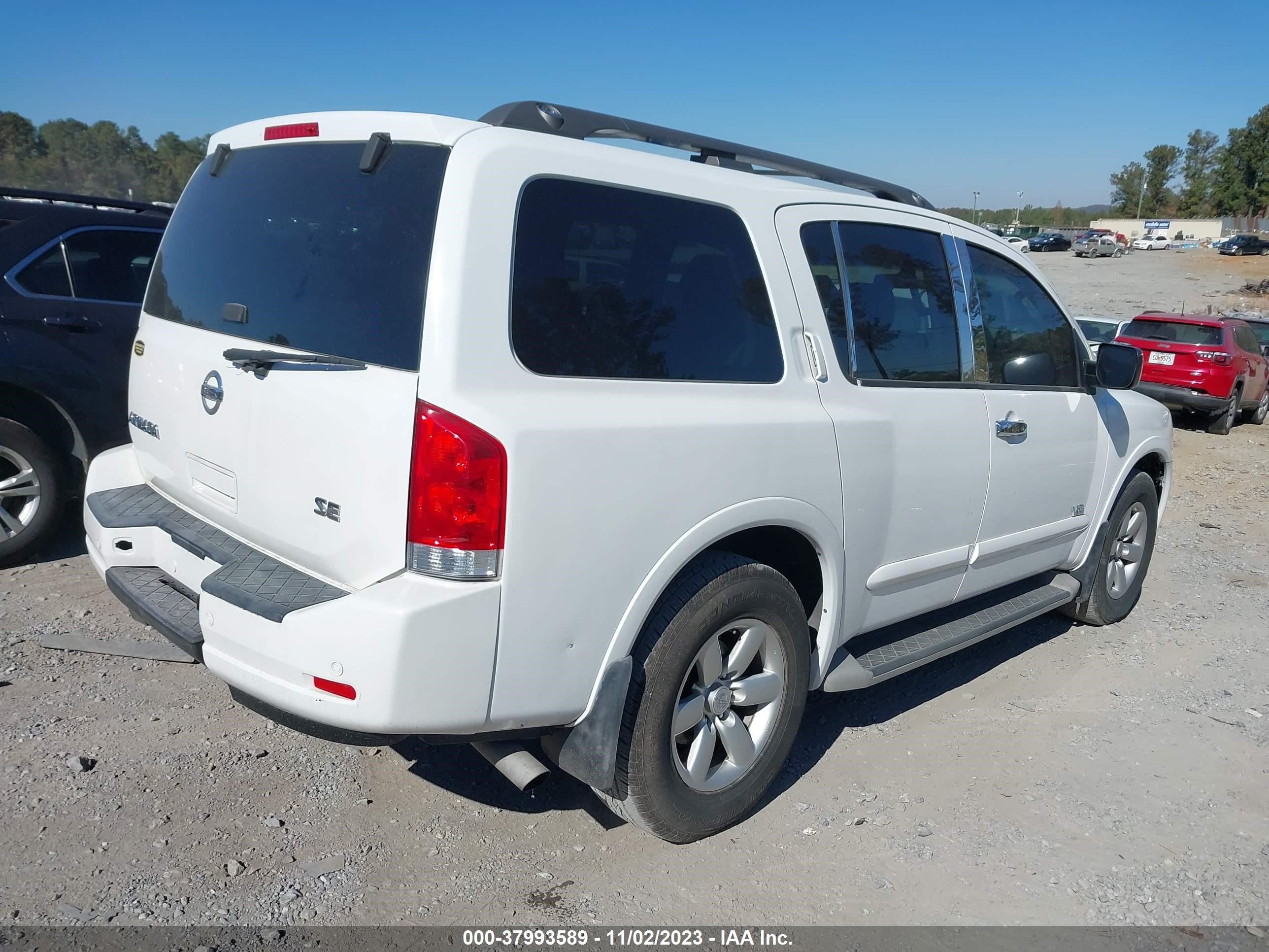 Photo 3 VIN: 5N1BA08D38N632496 - NISSAN ARMADA 