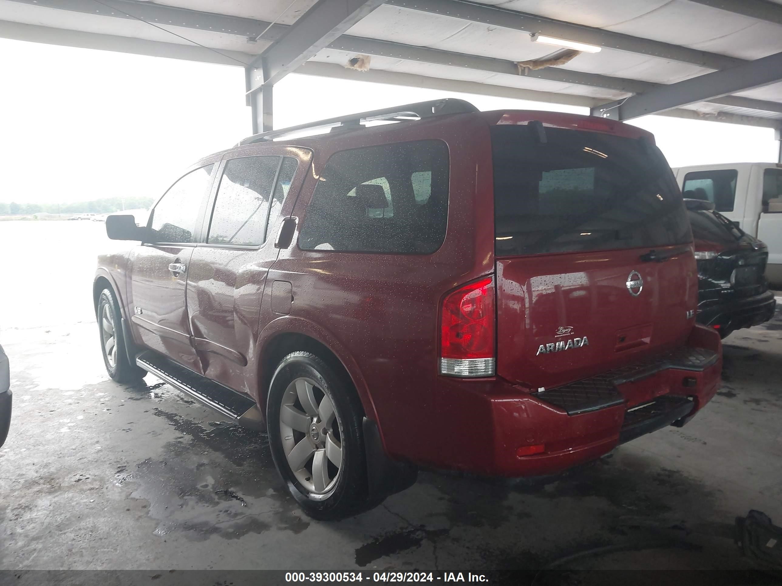 Photo 2 VIN: 5N1BA08D58N608085 - NISSAN ARMADA 