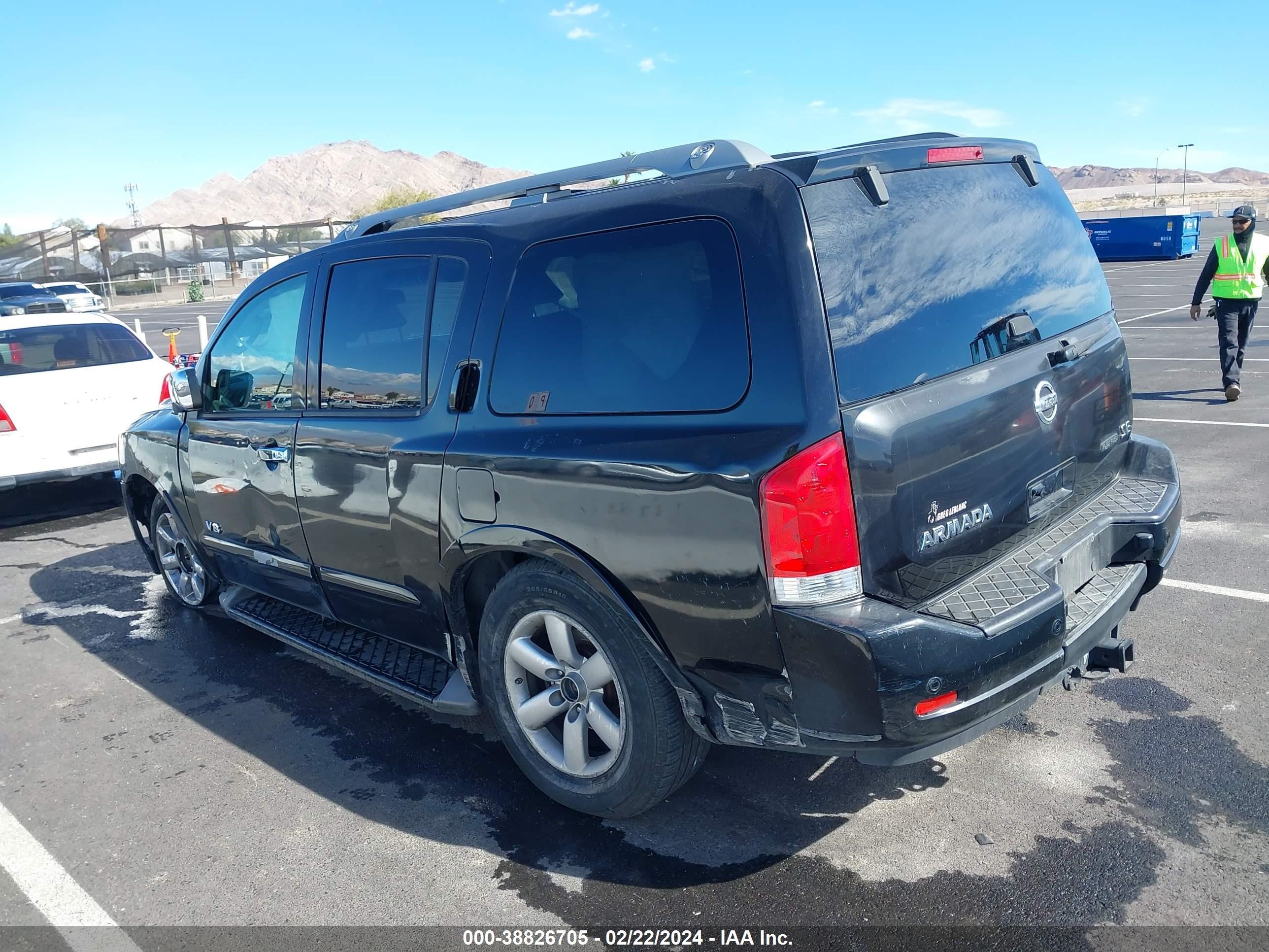 Photo 2 VIN: 5N1BA08D78N629780 - NISSAN ARMADA 