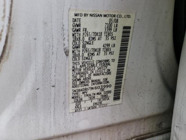 Photo 12 VIN: 5N1BA08D79N603990 - NISSAN ARMADA 