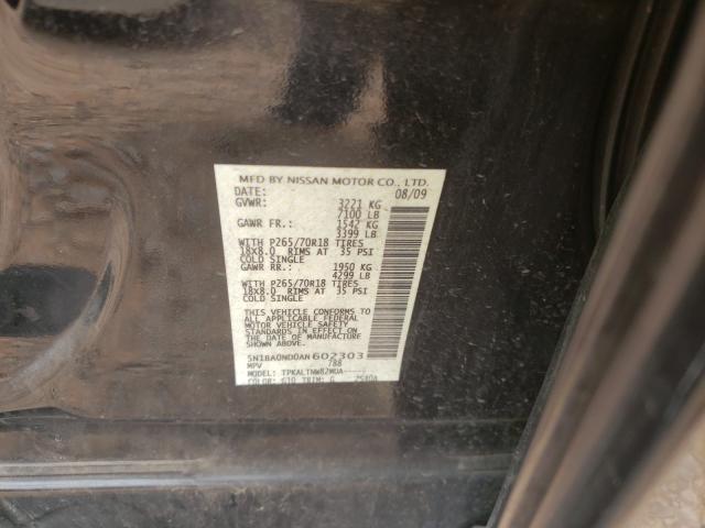 Photo 9 VIN: 5N1BA0ND0AN602303 - NISSAN ARMADA SE 