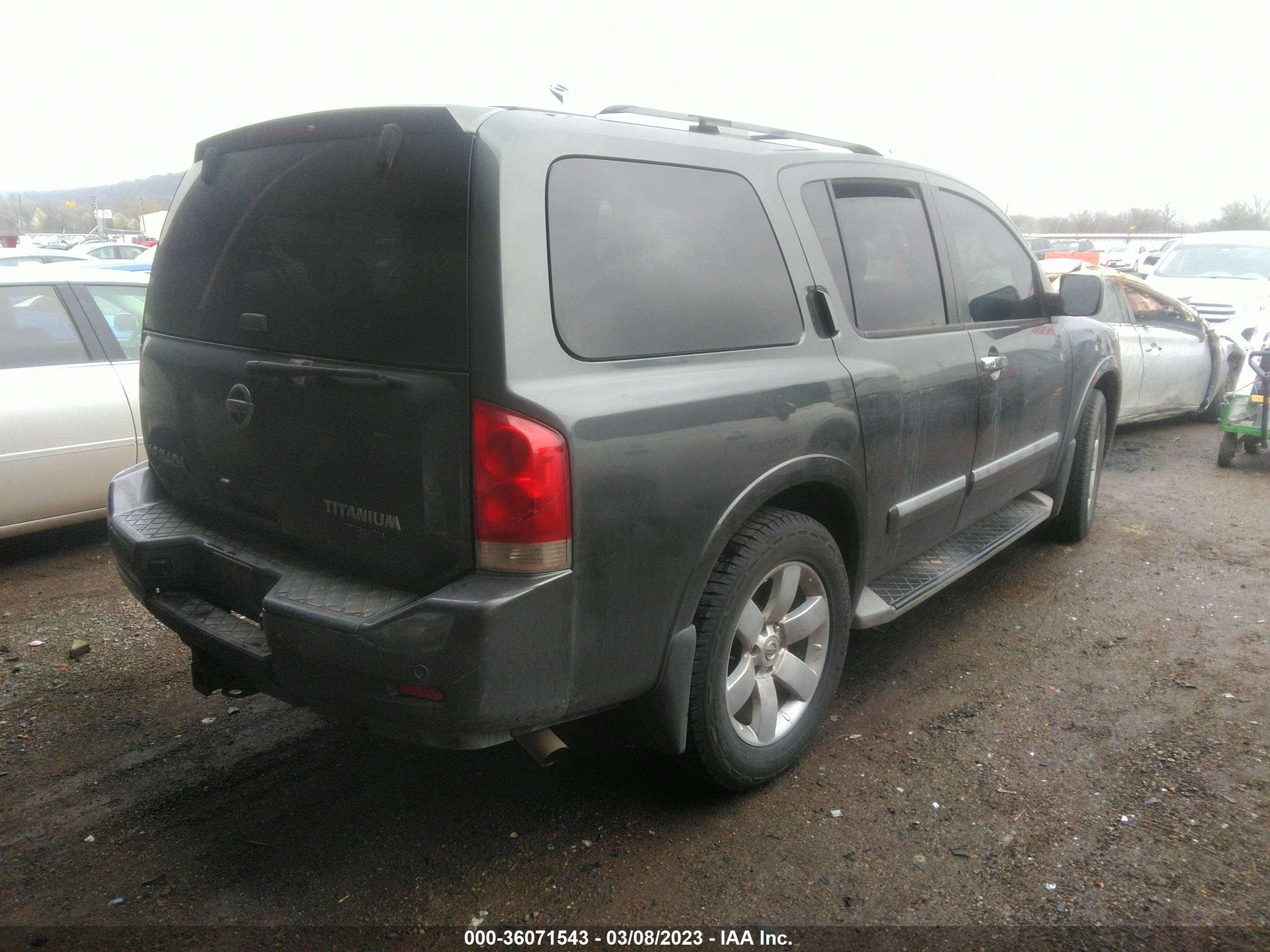 Photo 3 VIN: 5N1BA0ND1AN607347 - NISSAN ARMADA 