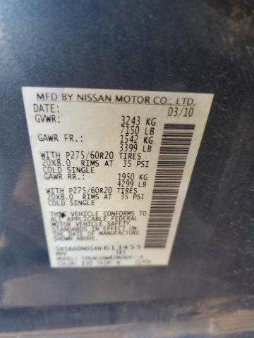 Photo 12 VIN: 5N1BA0ND1AN613455 - NISSAN ARMADA SE 