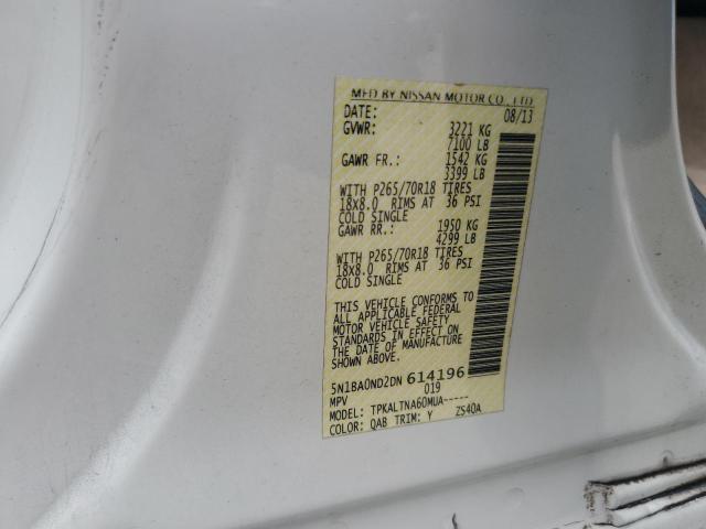 Photo 12 VIN: 5N1BA0ND2DN614196 - NISSAN ARMADA 